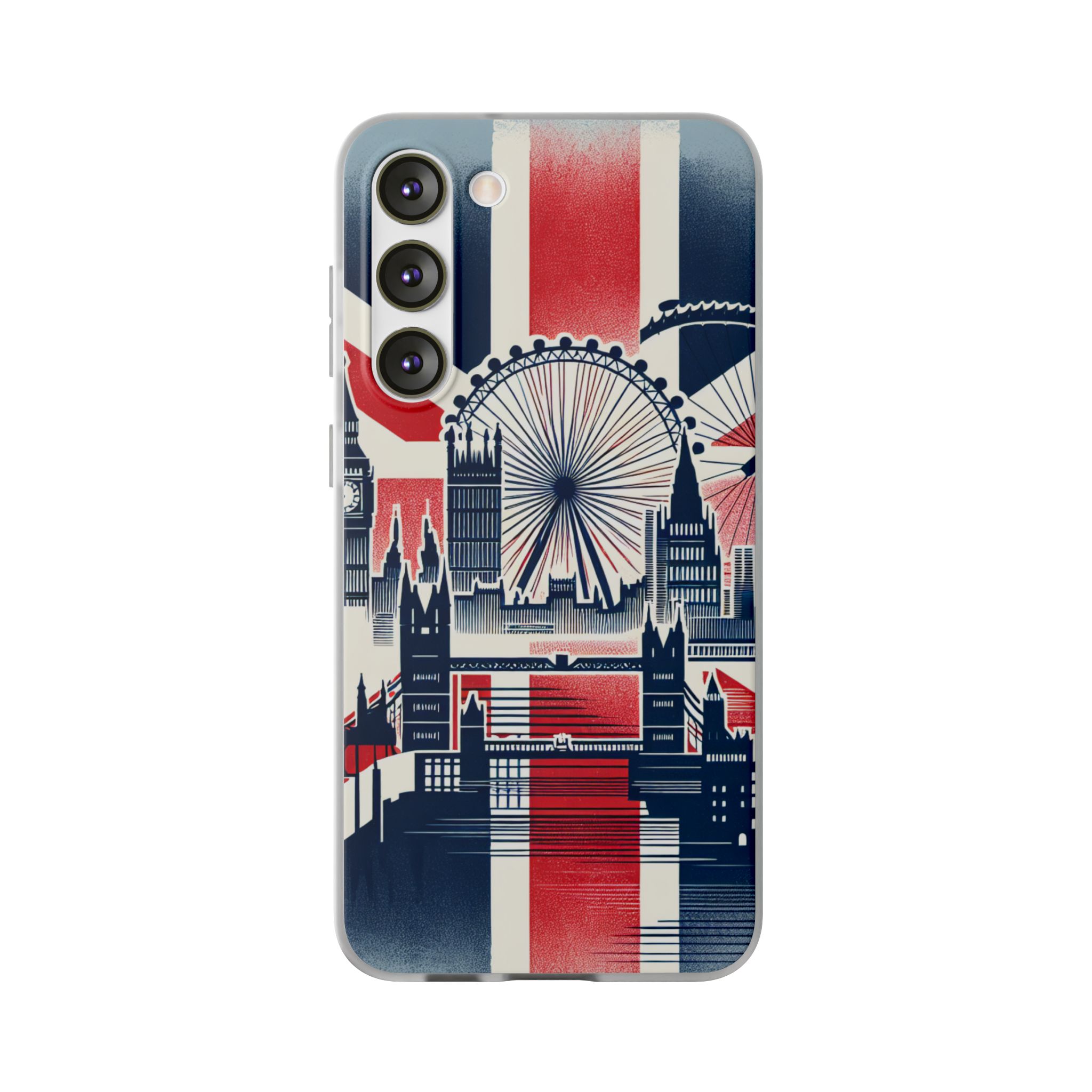 United Kingdom Monuments Trendy Resistant Flexi Case - Image 4