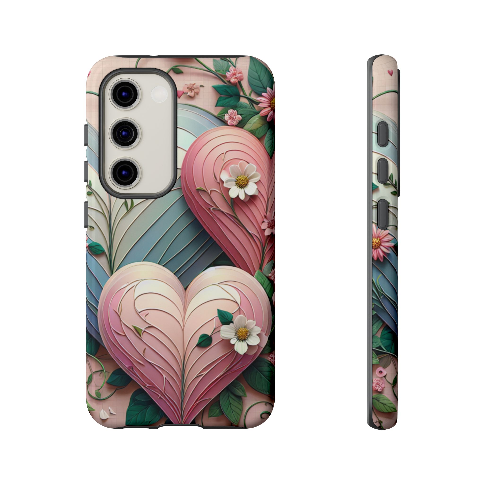 Heart Of Love Trendy Resistant Tough Phone Case - Image 8