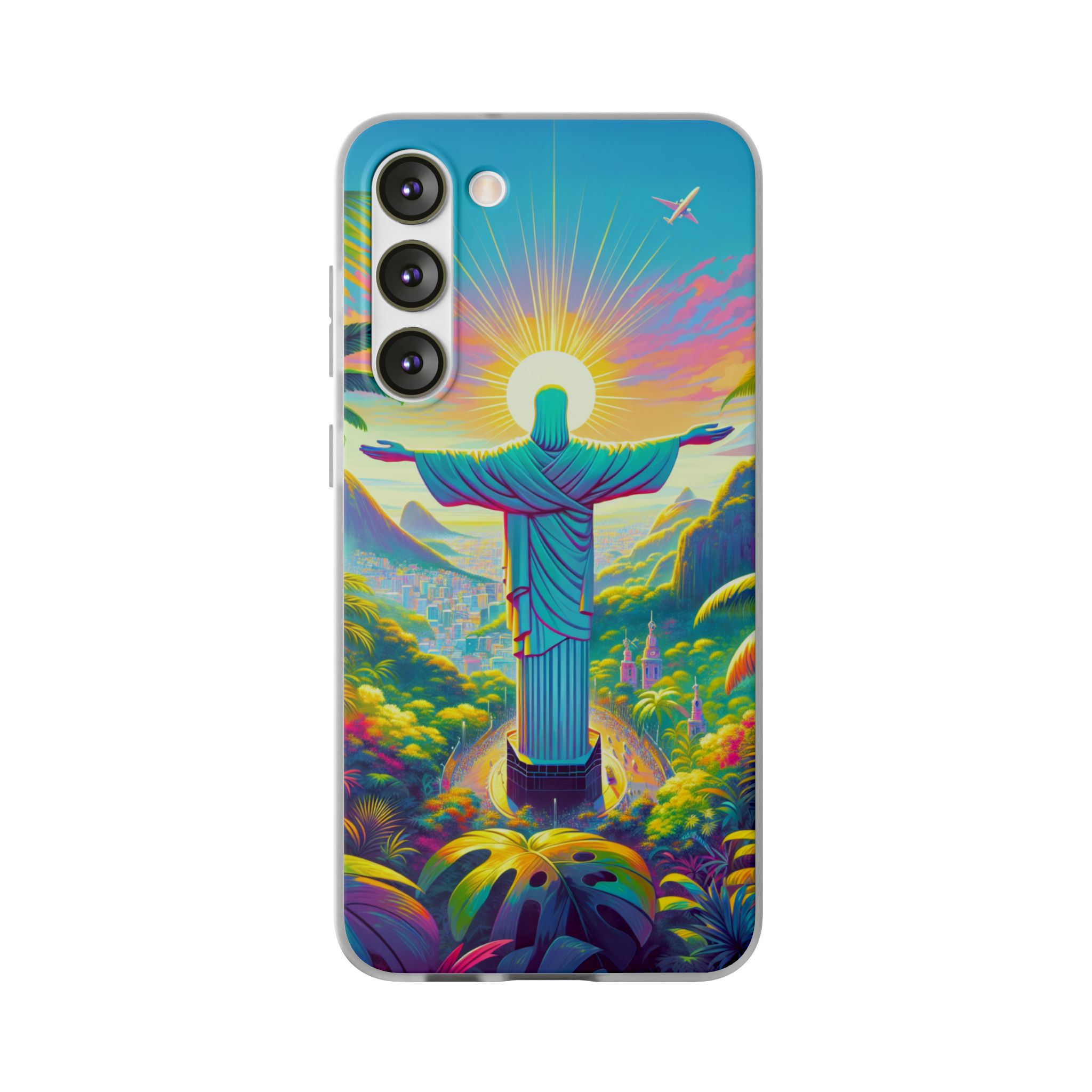 The Beauty Of Seven Wonders Trendy Resistant Flexi Phone Back Case - Image 2