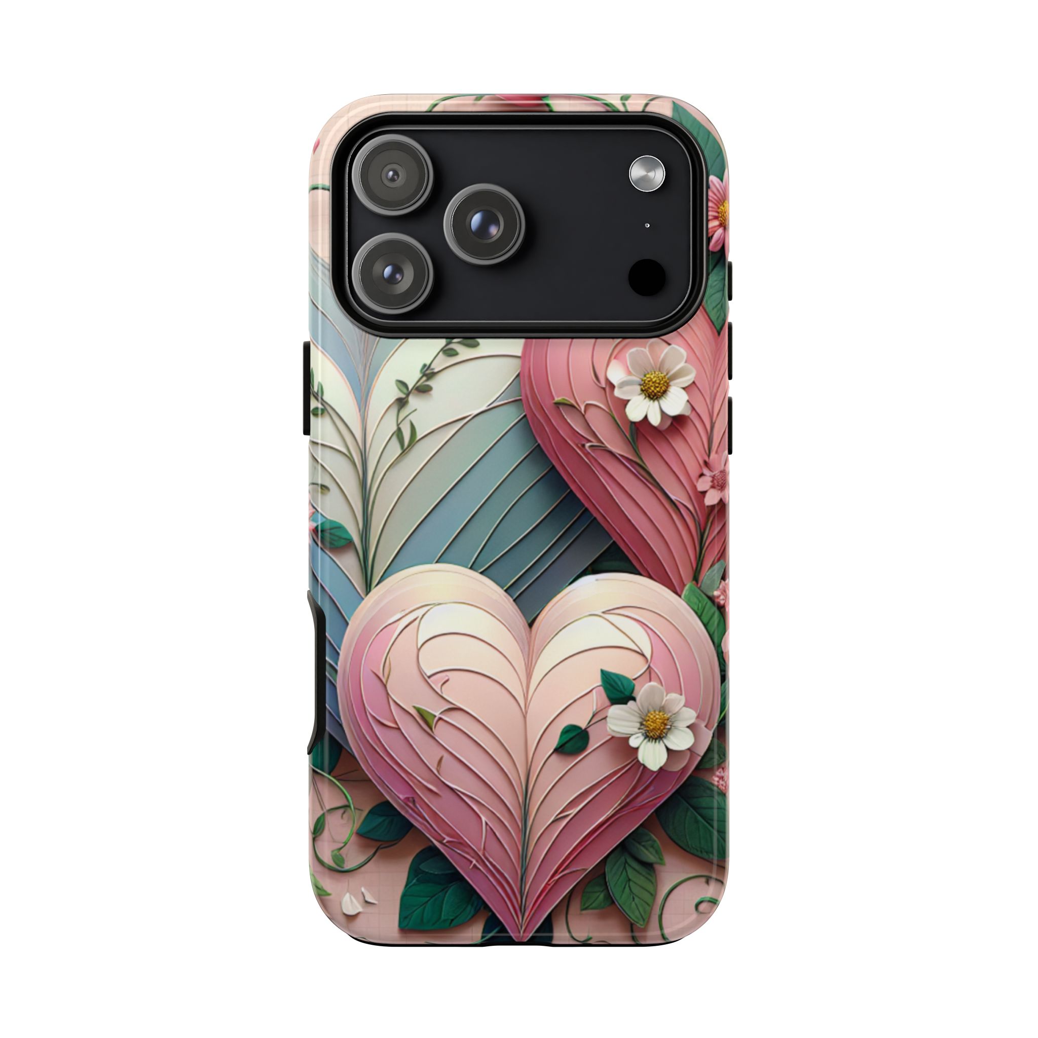 Heart Of Love Trendy Resistant Tough Phone Case - Image 2