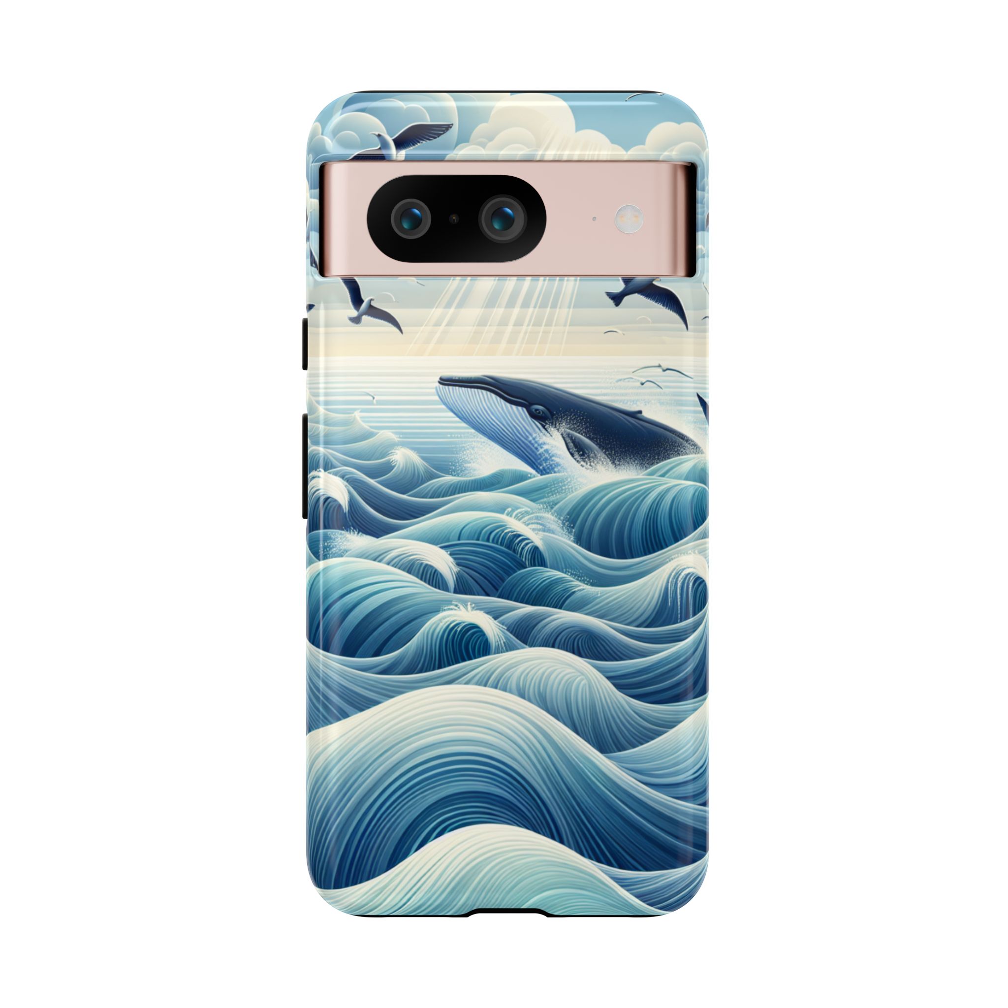 Ocean Safari Resistant Trendy Tough Phone Case - Image 4