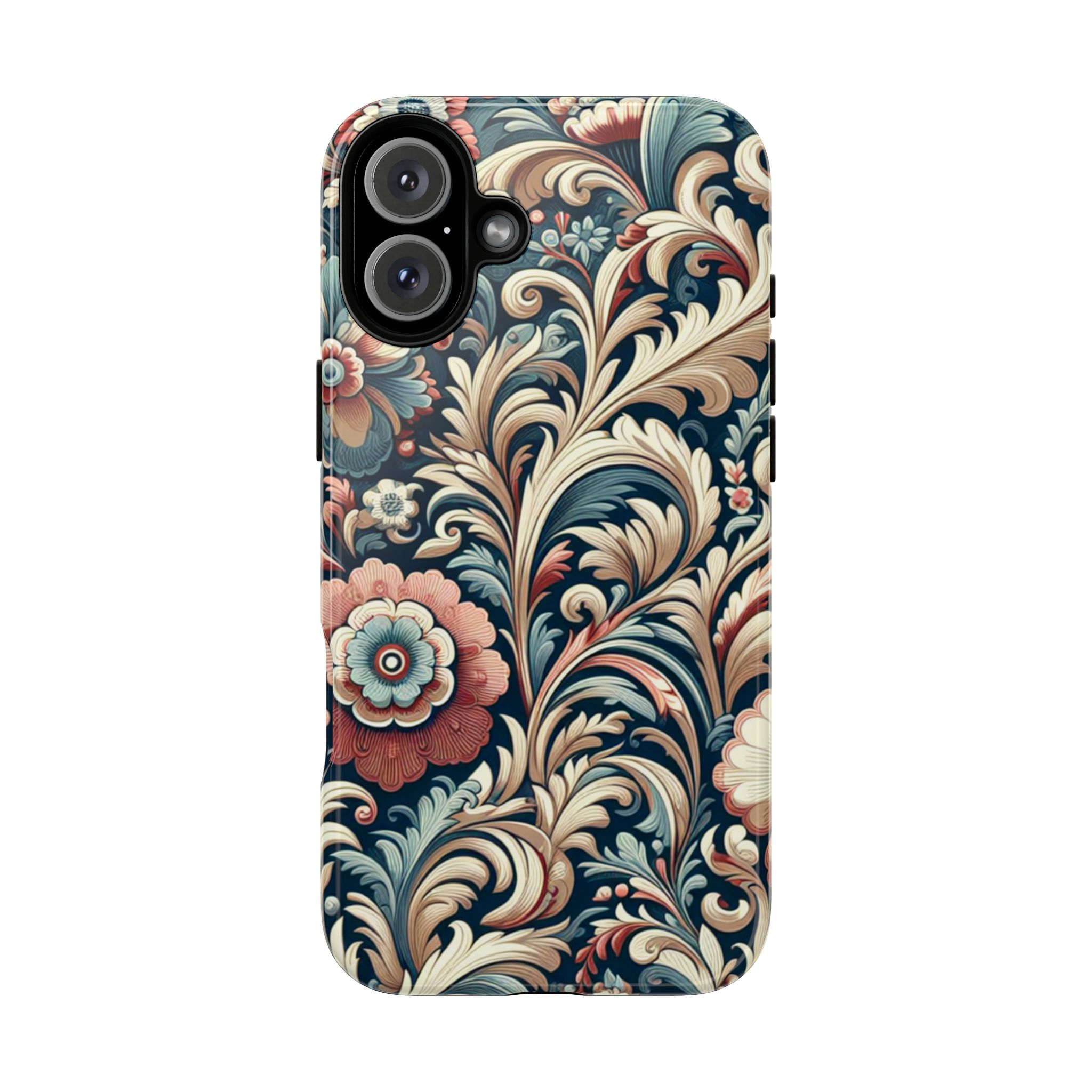 Artistic Floral Resistant Trendy Tough Phone Case - Image 10