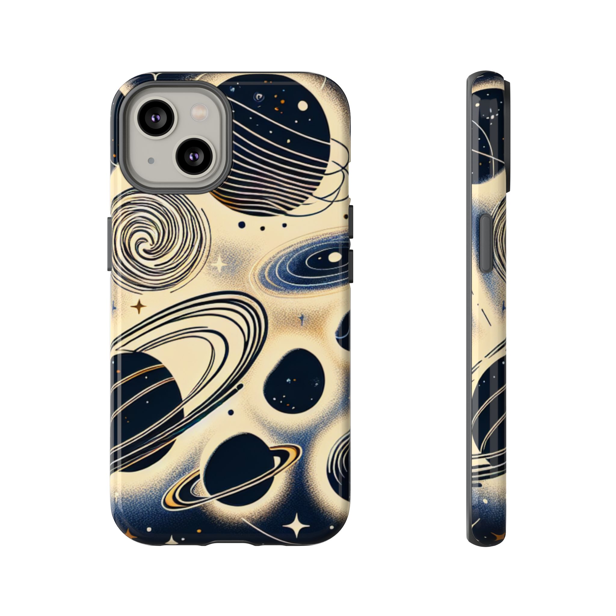 Space Galaxy Theme Resistant Trendy Tough Phone Case - Image 6