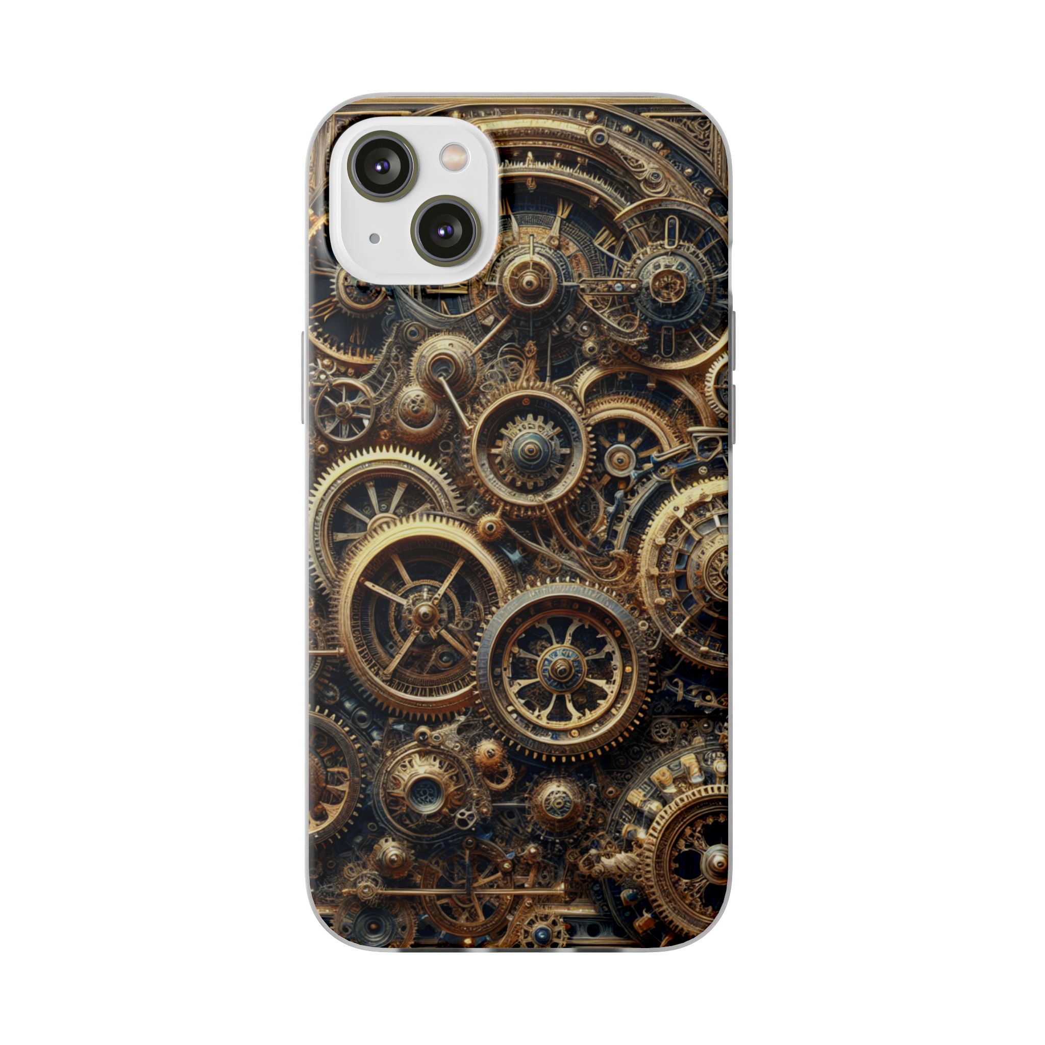 Steampunk Gallery Trendy Resistant Flexi Phone Back Case - Image 6