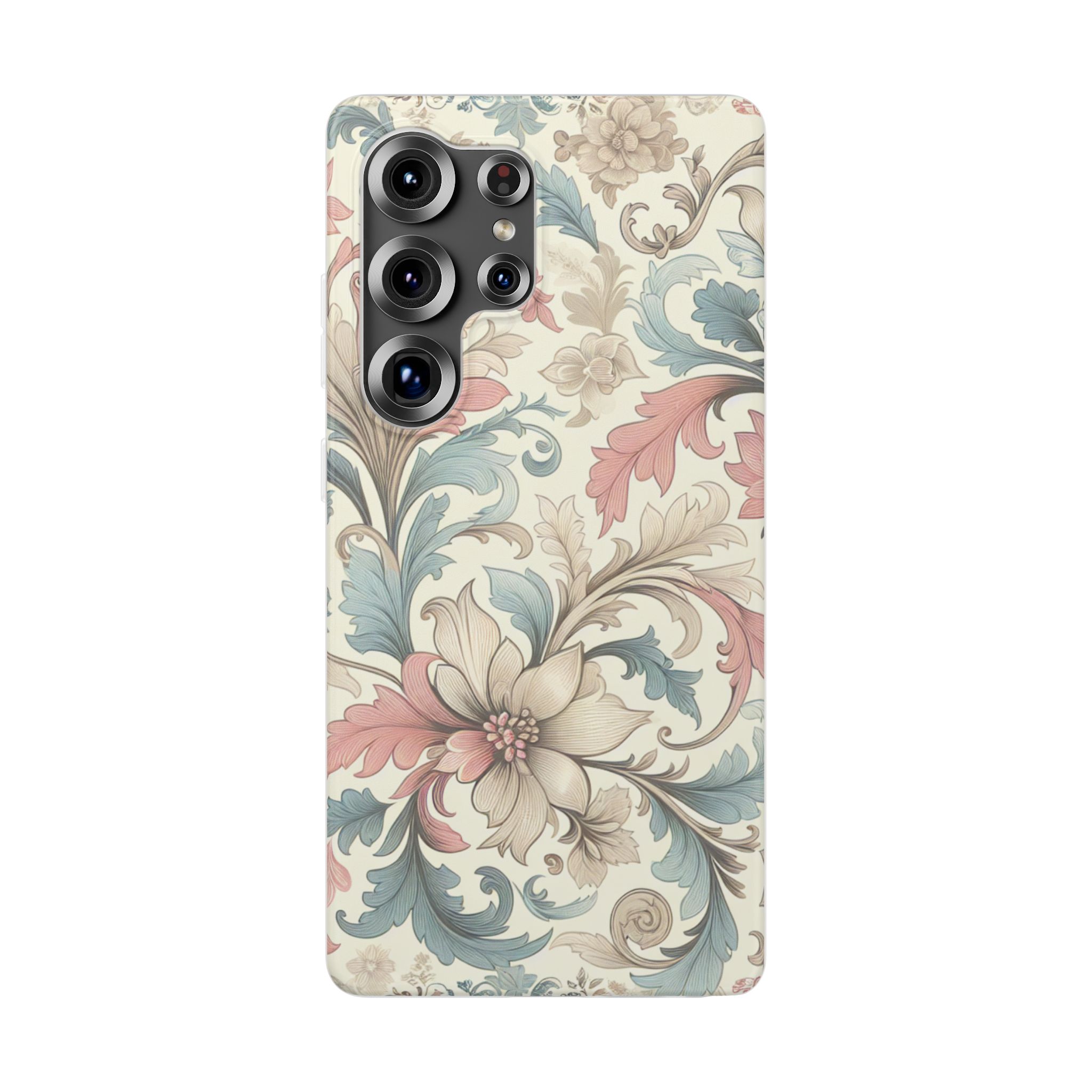 Floral Color Burst Trendy Resistant Flexi Phone Back Case - Image 3