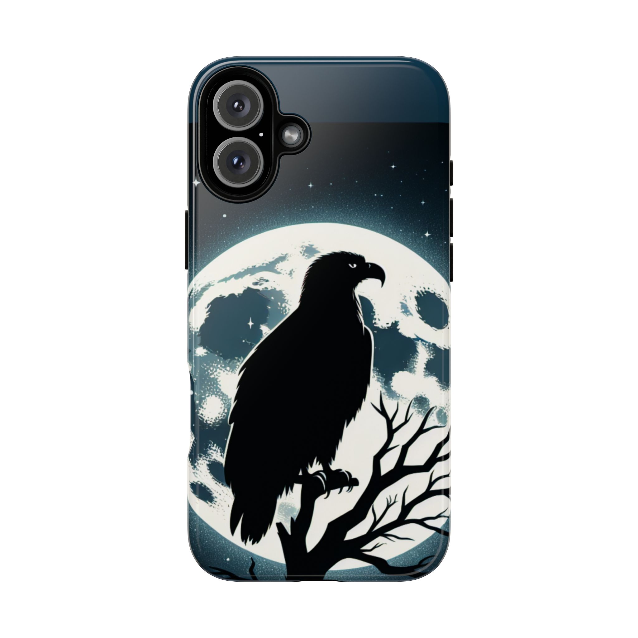 Bird At Night Trendy Resistant Tough Phone Case - Image 4
