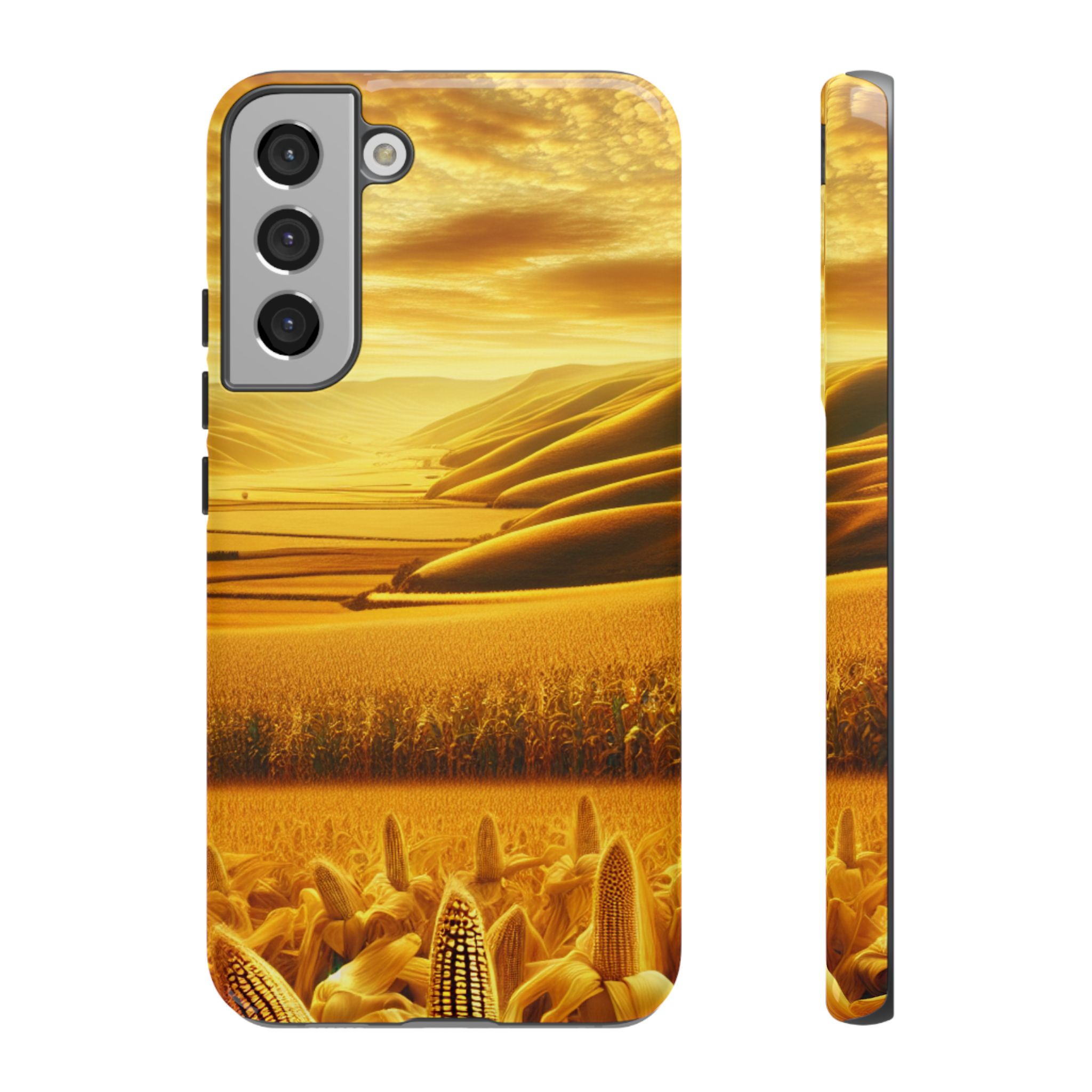 Golden Fields Resistant Trendy Tough Phone Case - Image 6