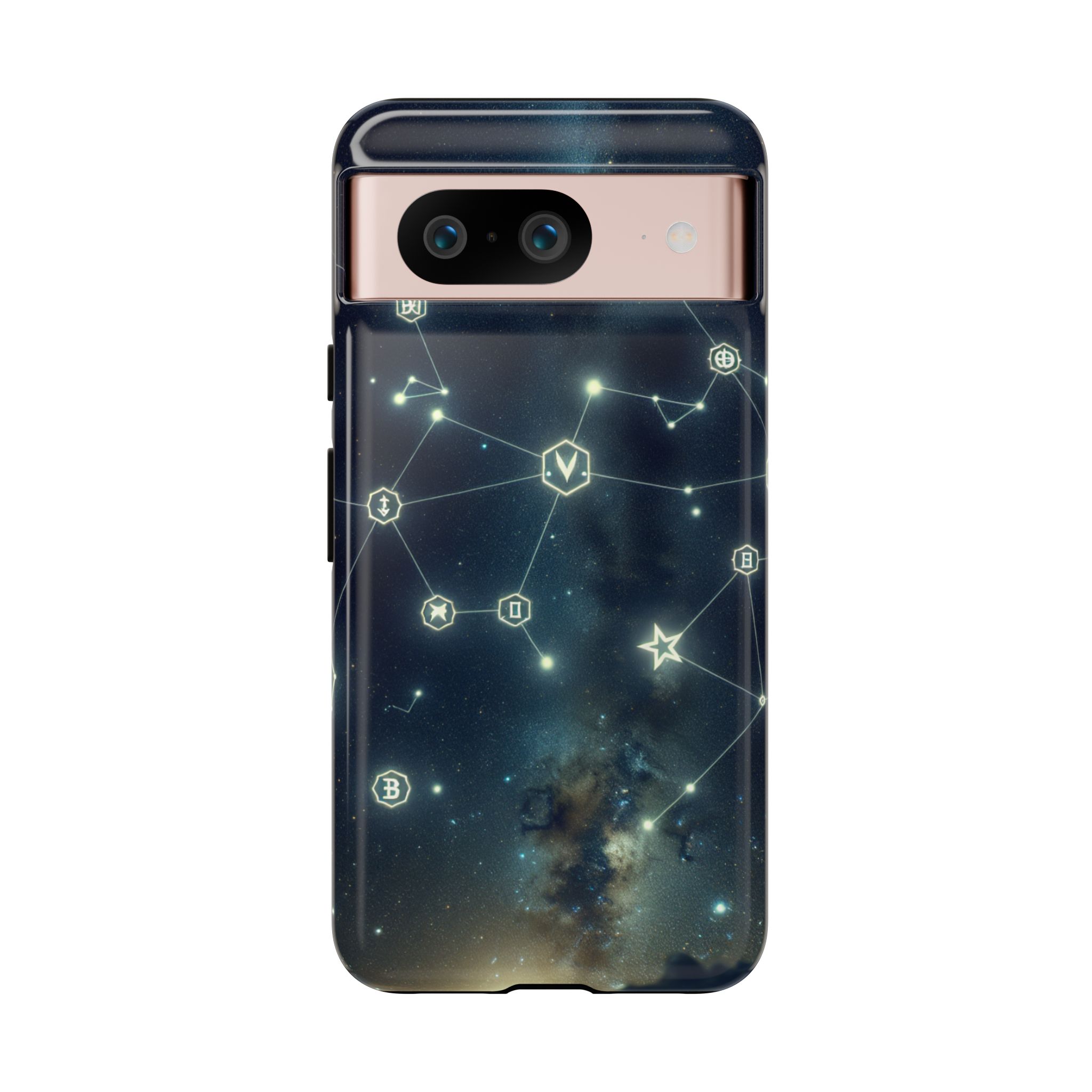Night Constellation Art Trendy Sleek Resistant Tough Phone Case - Image 3