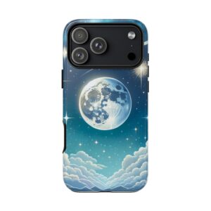 Full Moon Glory Trendy Resistant Tough Phone Case