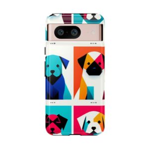 Cute 3D Dogs Trendy Resistant Tough Phone Case