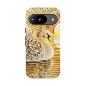 Swan In The Lake Trendy Tough Case