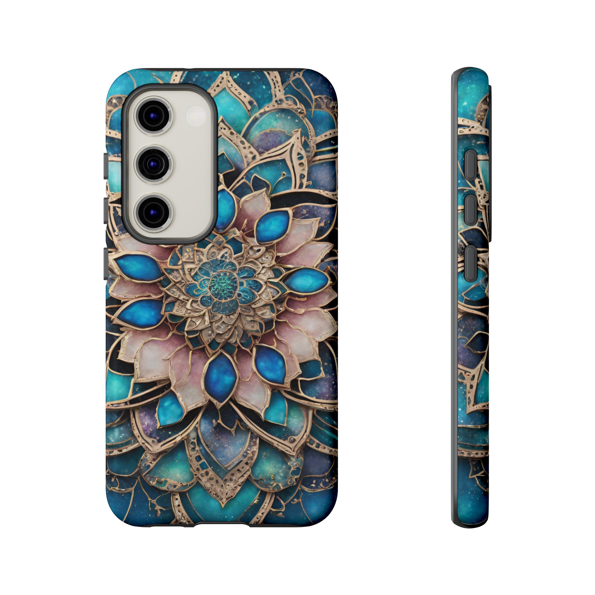 Candle Theme Mandala Resistant Trendy Tough Phone Case - Image 7