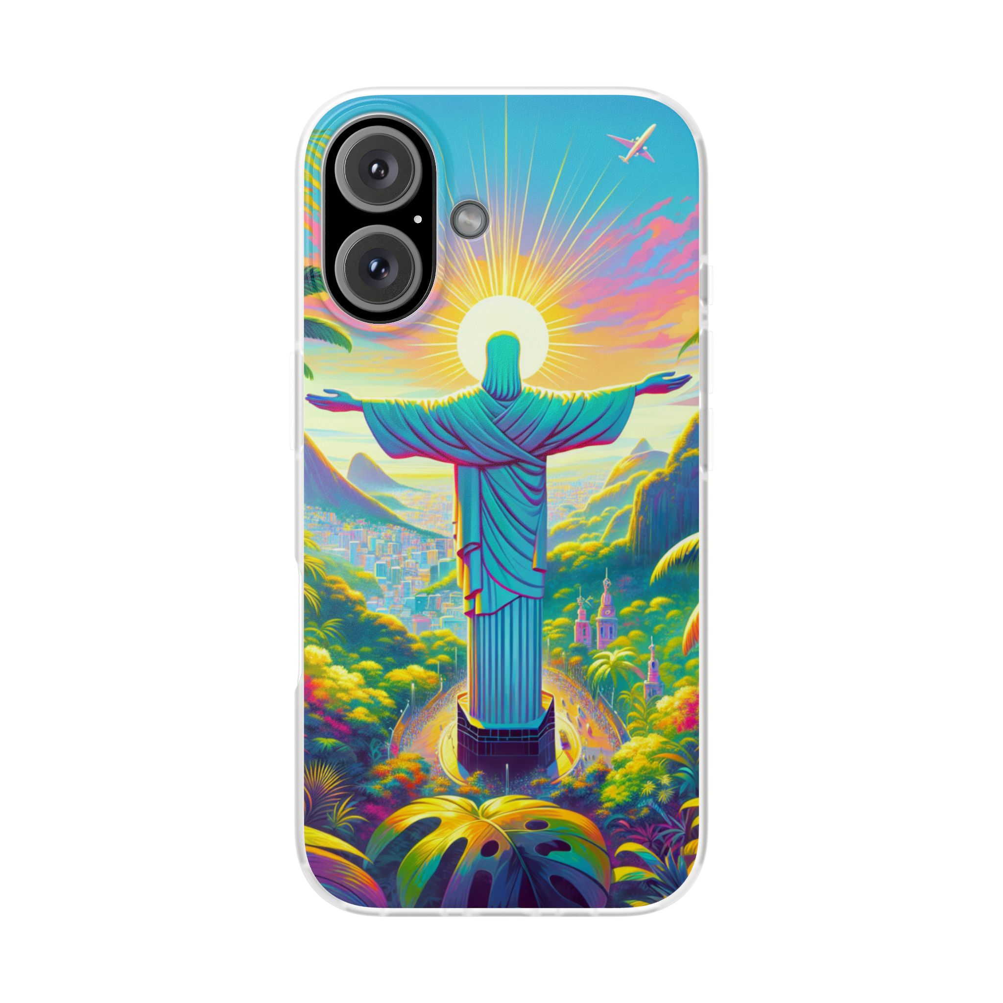 The Beauty Of Seven Wonders Trendy Resistant Flexi Phone Back Case