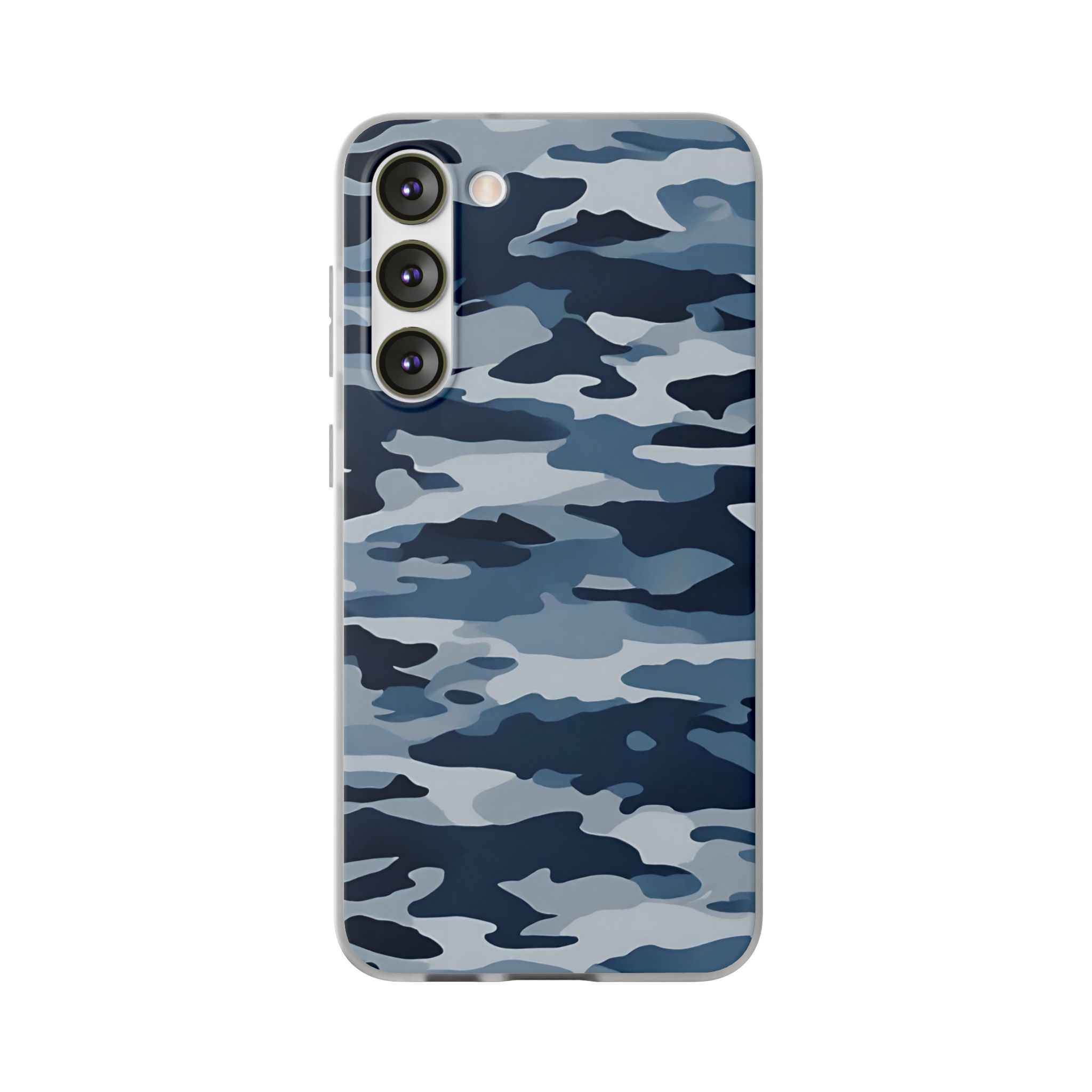 Camouflage Print Trendy Resistant Flexi Phone Back Case - Image 5