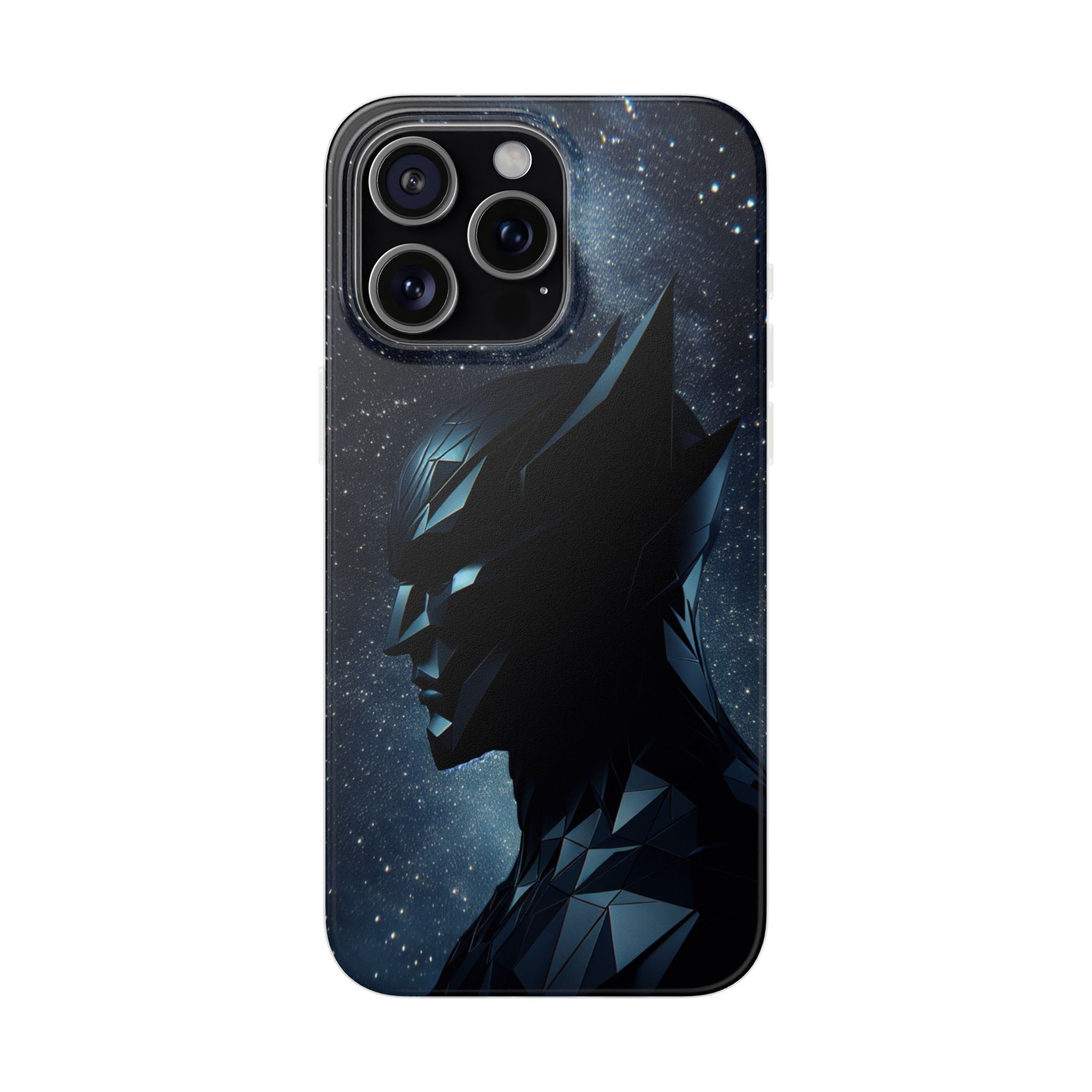 Live The Bat Life Trendy Resistant Flexi Phone Back Case - Image 4