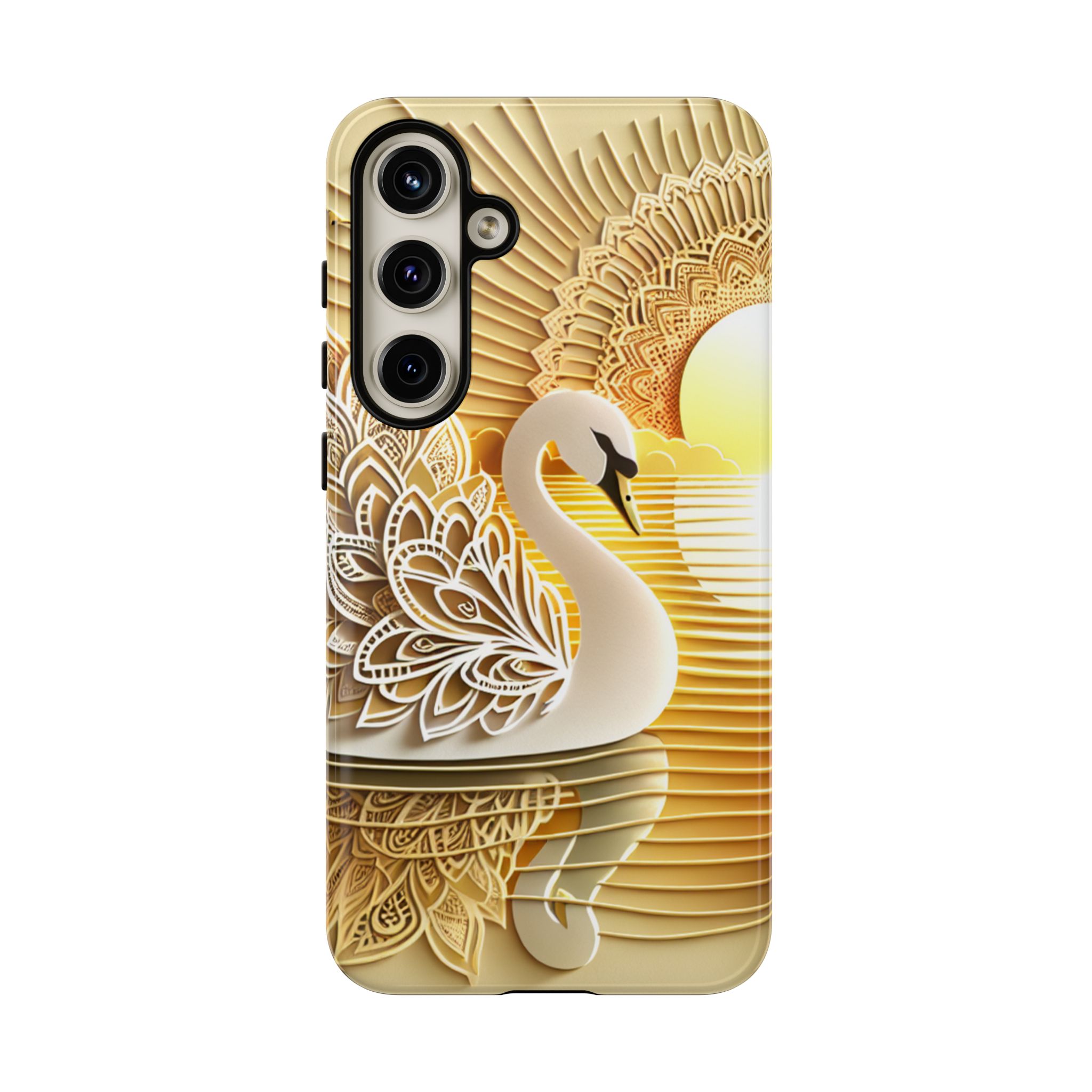 Swan In The Lake Trendy Tough Case - Image 8