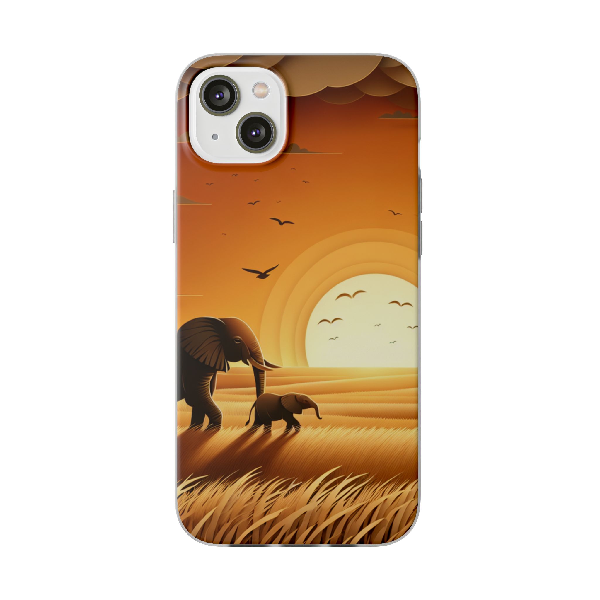 African Savannah Sunset Resistant Flexi Case - Image 5