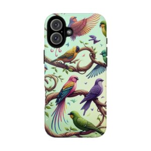 Birds On Branches Resistant Trendy Tough Phone Case