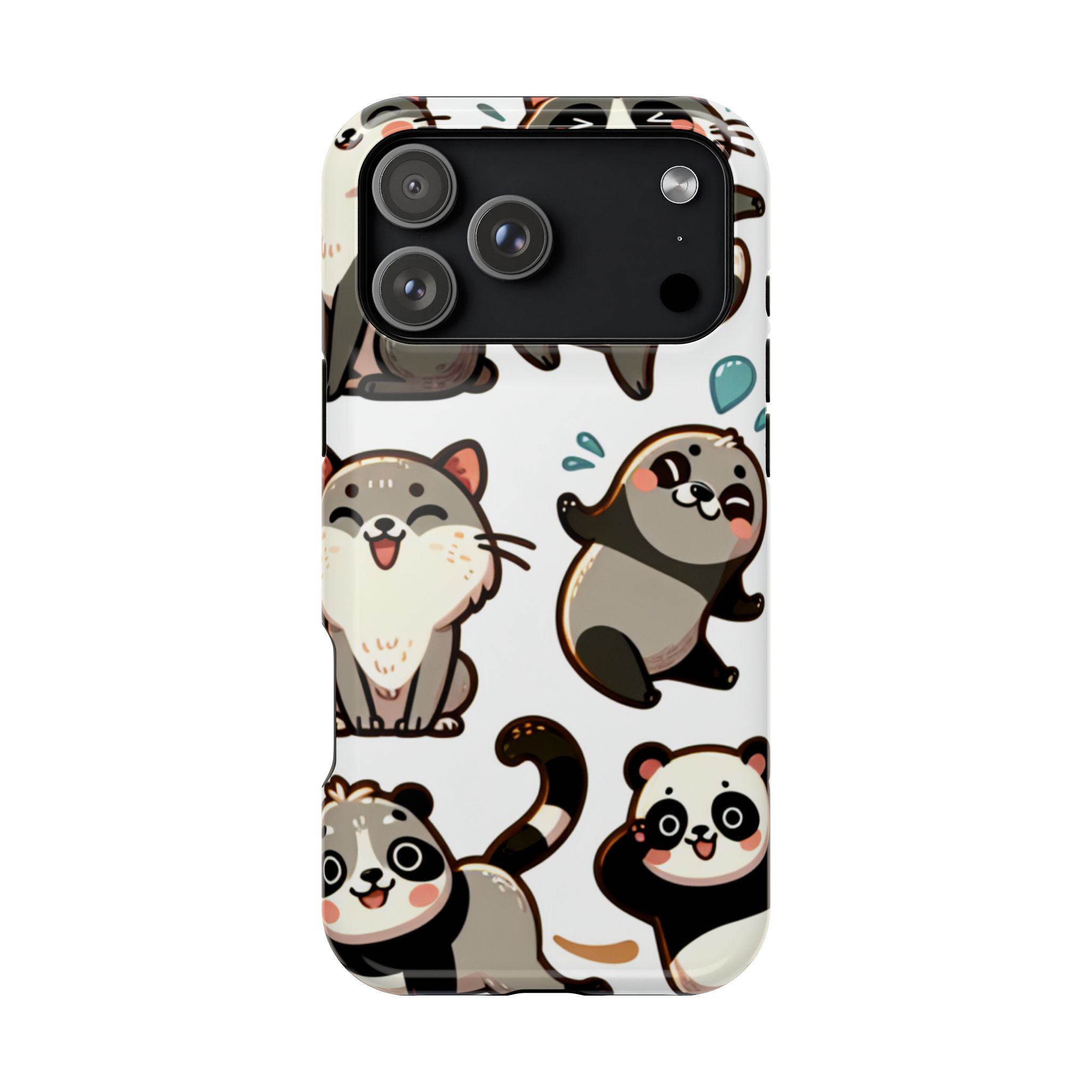 Animal Love | Printed Impact-Resistant Phone Back Case