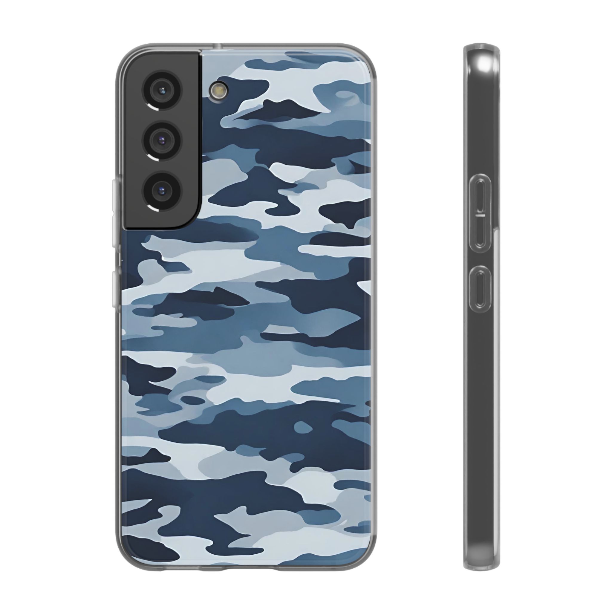 Camouflage Print Trendy Resistant Flexi Phone Back Case - Image 4