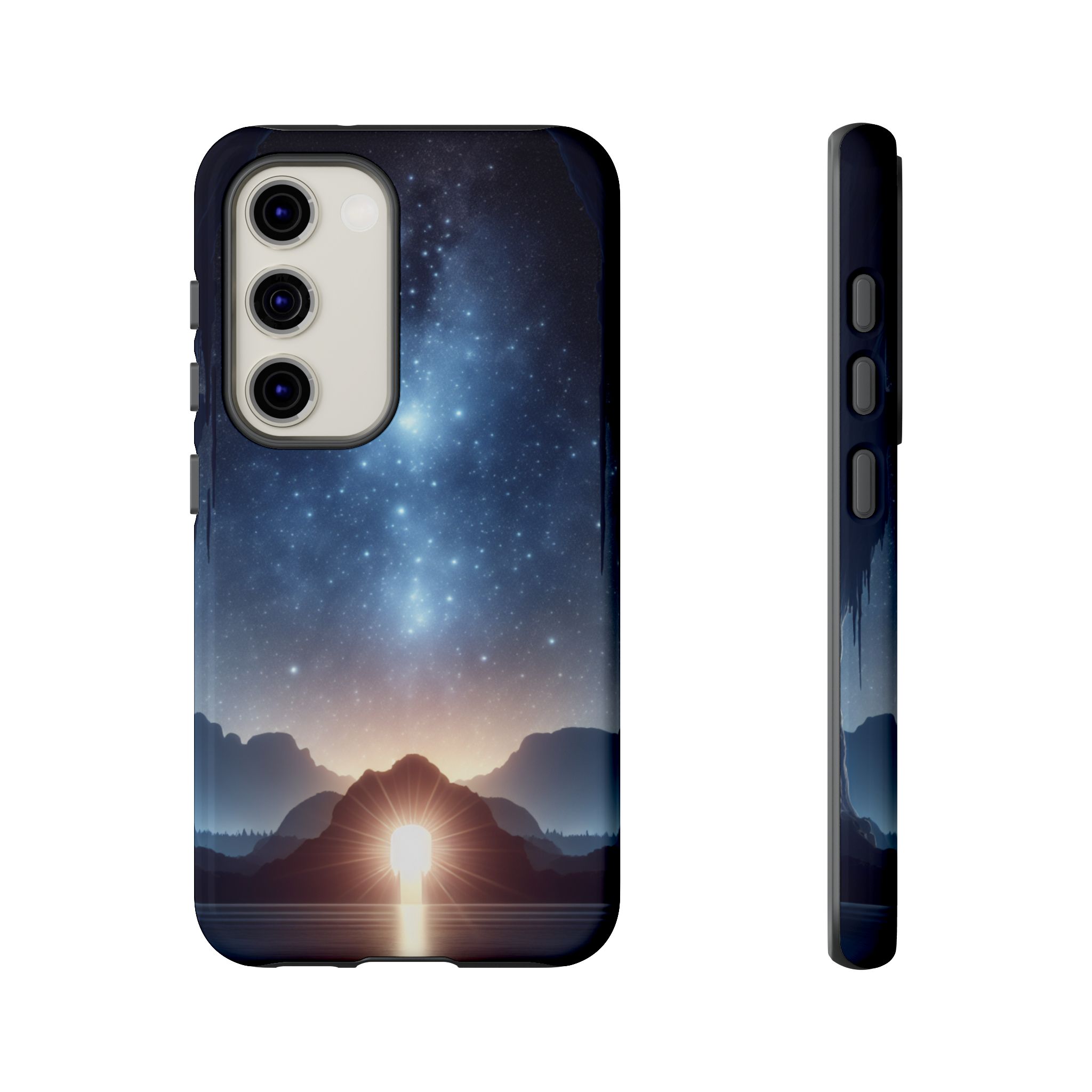 Night Sky Delight Trendy Popular Sleek Resistant Tough Phone Case - Image 9