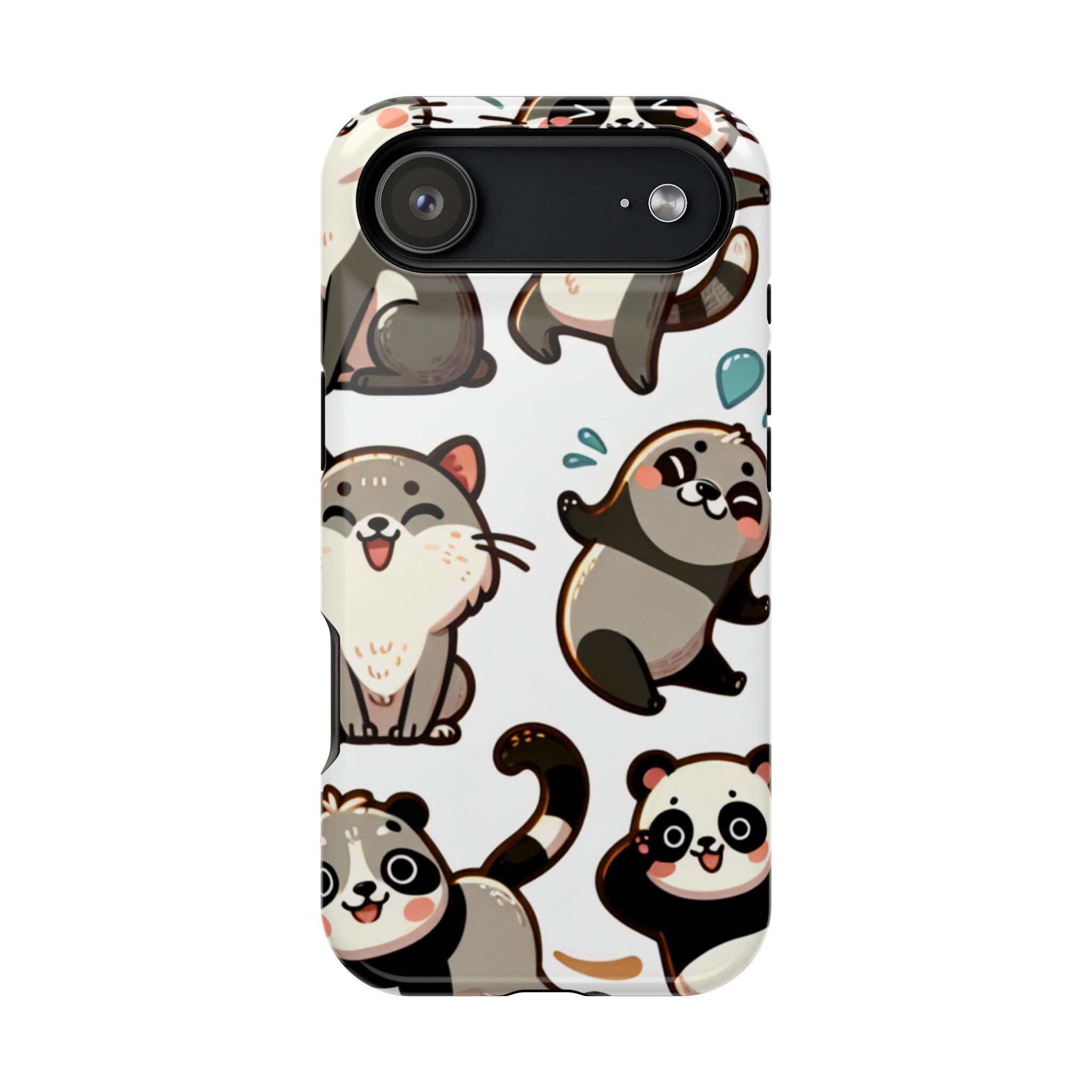 Animal Love | Printed Impact-Resistant Phone Back Case - Image 2