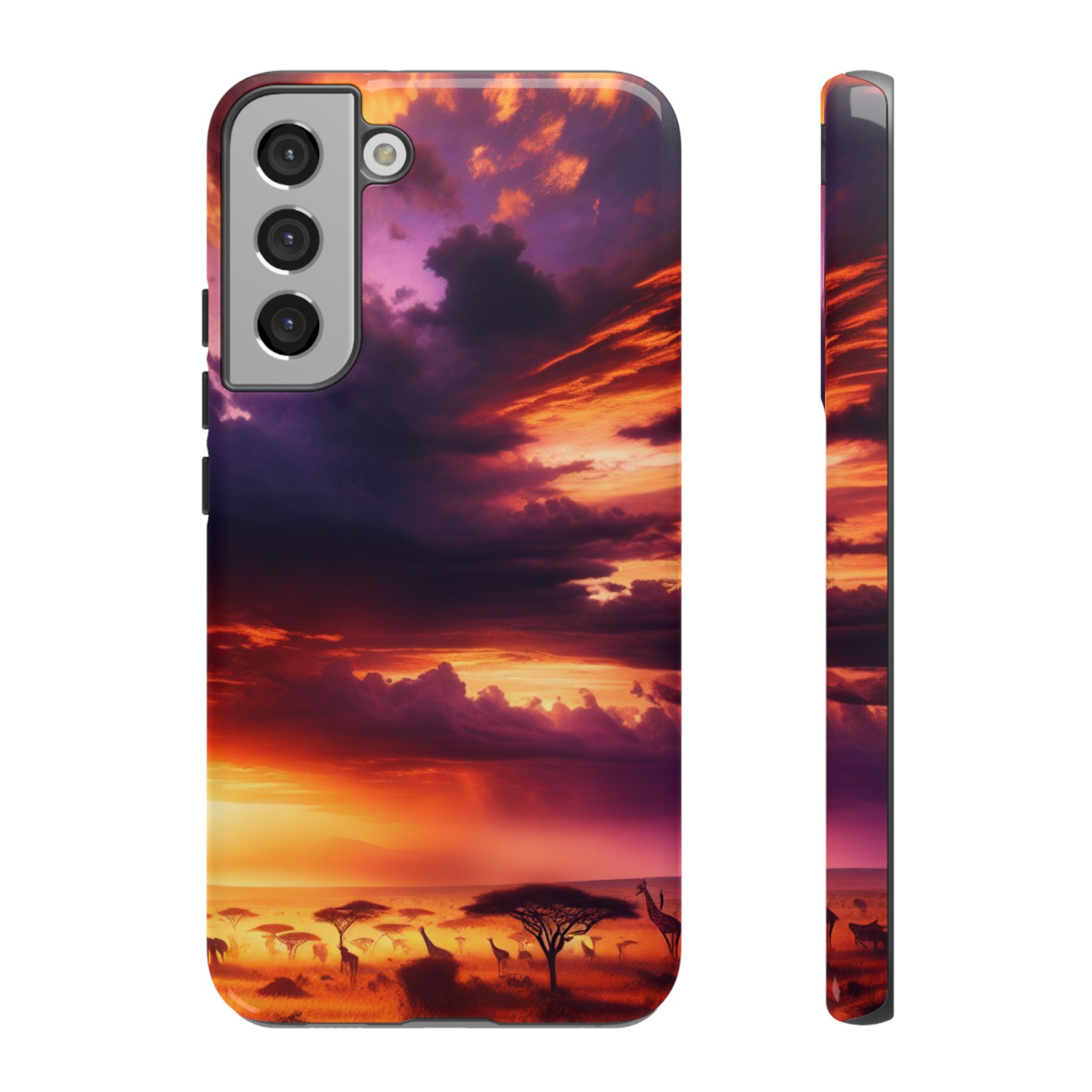 Landscape Safari Resistant Trendy Tough Phone Case - Image 6