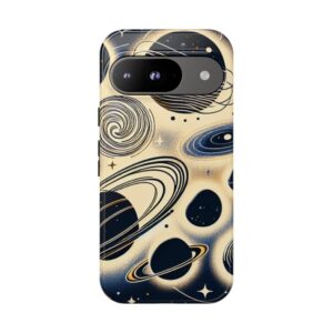 Space Galaxy Theme Resistant Trendy Tough Phone Case