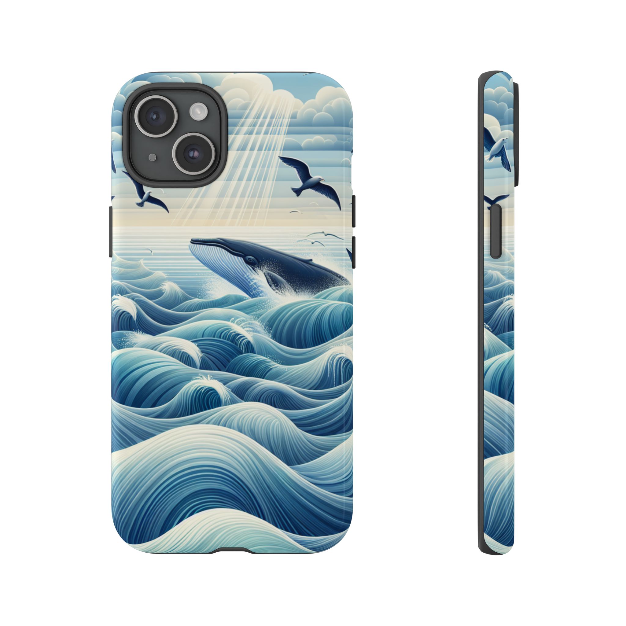 Ocean Safari Resistant Trendy Tough Phone Case - Image 9