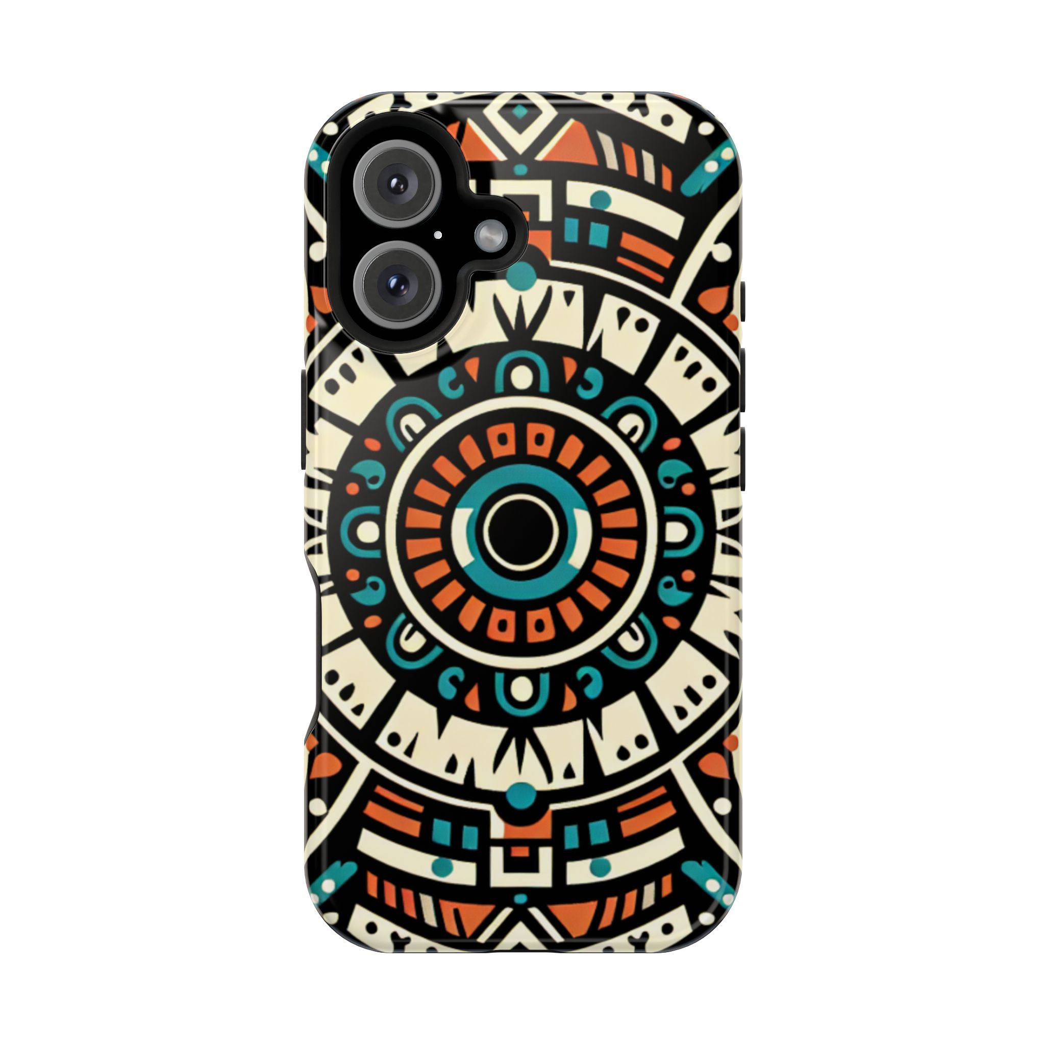 Traditional Mandala Art Impact-Resistant Phone Back Case - Image 7