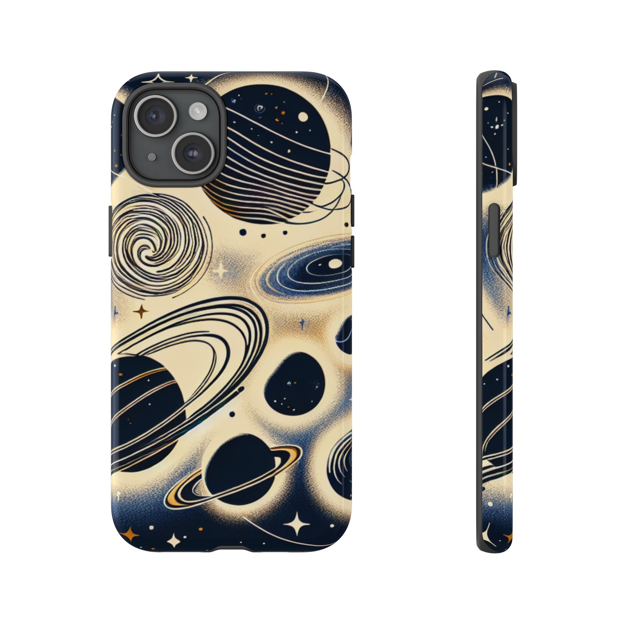 Space Galaxy Theme Resistant Trendy Tough Phone Case - Image 8