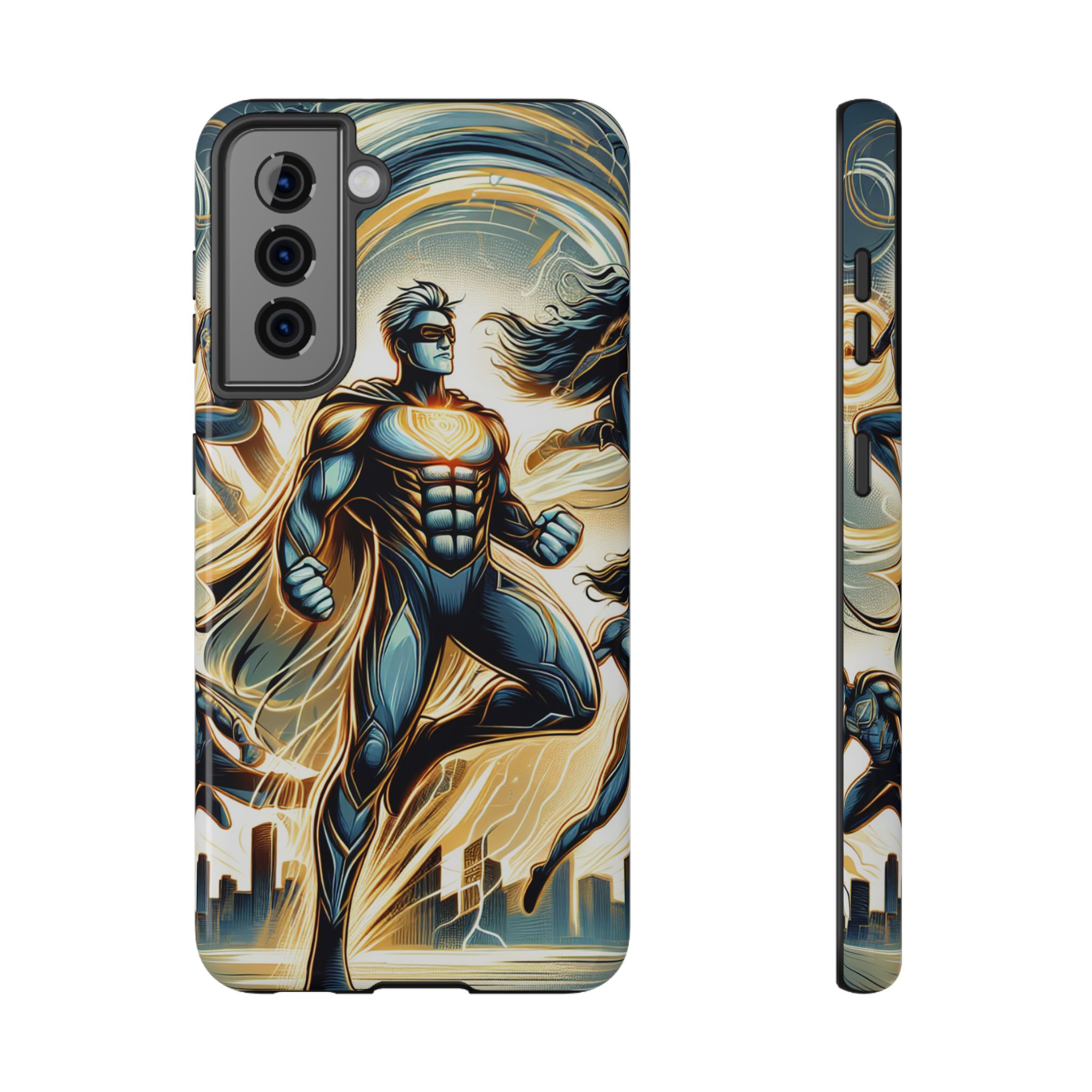 Superpower Journey Printed Impact-Resistant Phone Back Case - Image 2