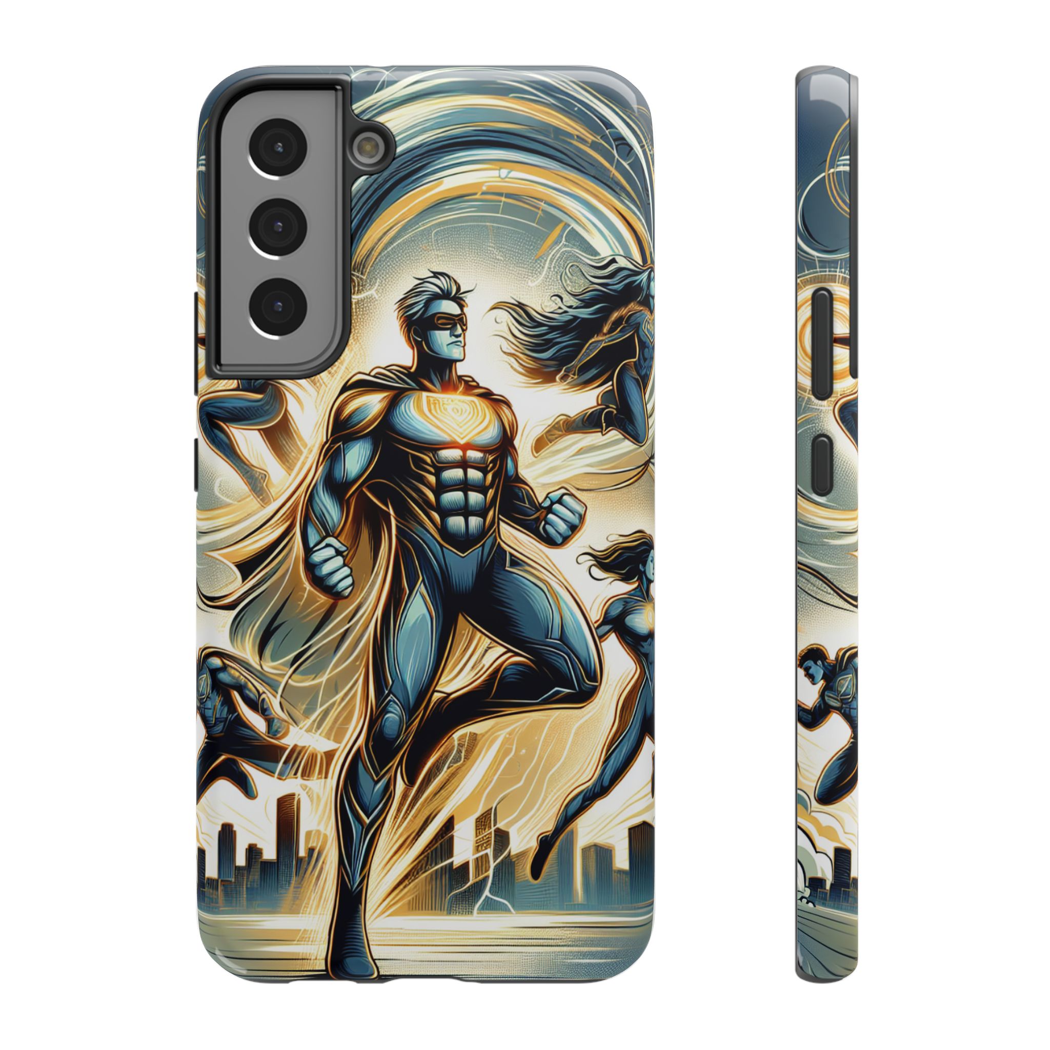 Superpower Journey Printed Impact-Resistant Phone Back Case - Image 5