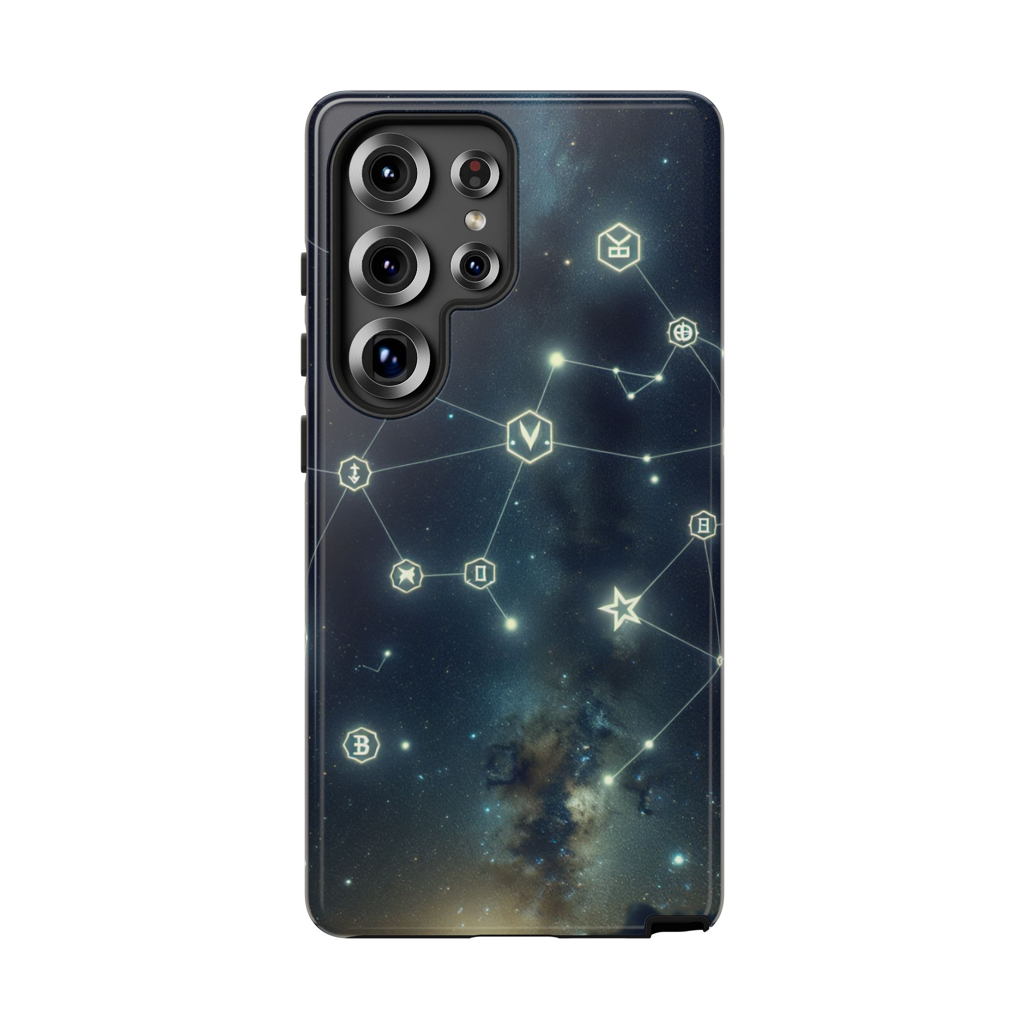 Night Constellation Art Trendy Sleek Resistant Tough Phone Case - Image 2