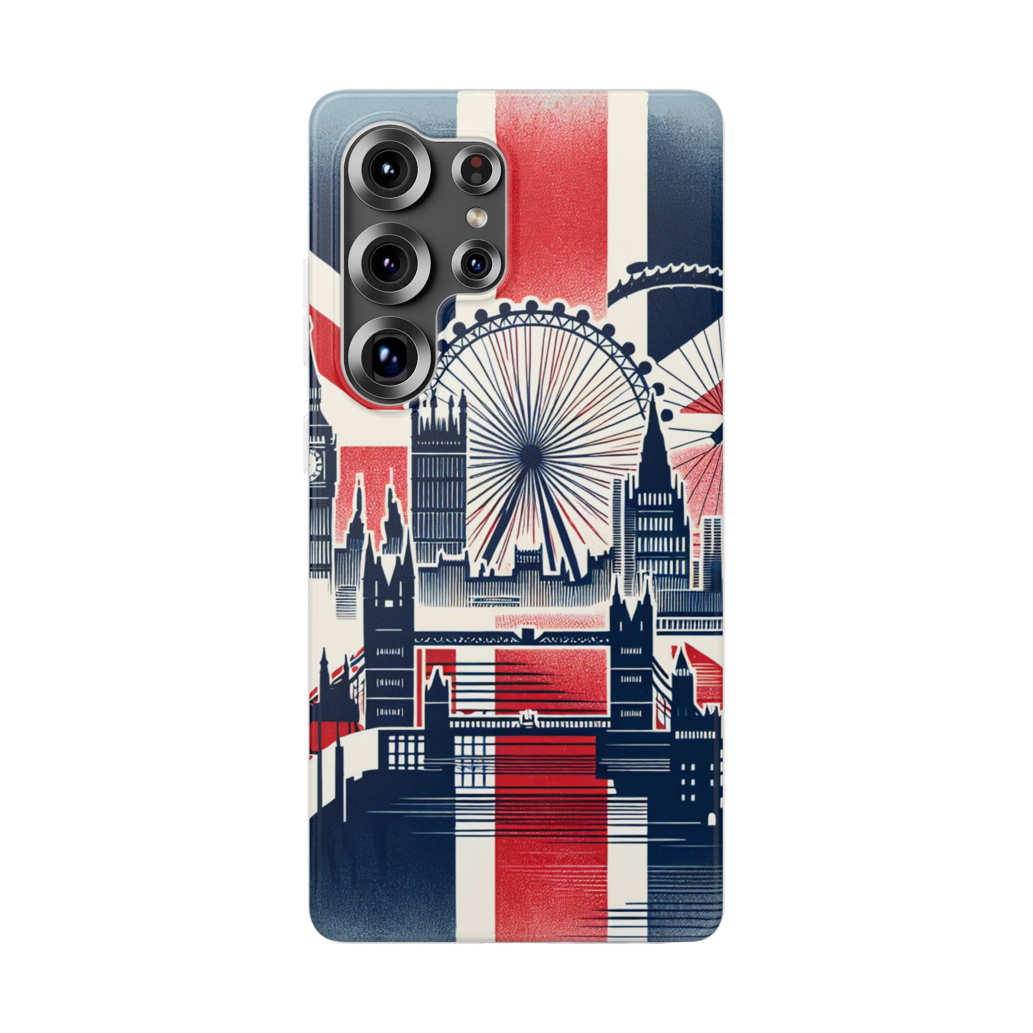 United Kingdom Monuments Trendy Resistant Flexi Case - Image 6