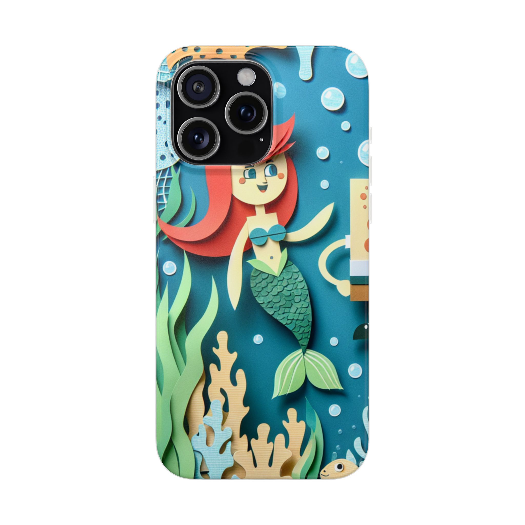Animatic Underwater Trendy Resistant Flexi Phone Back Case - Image 6