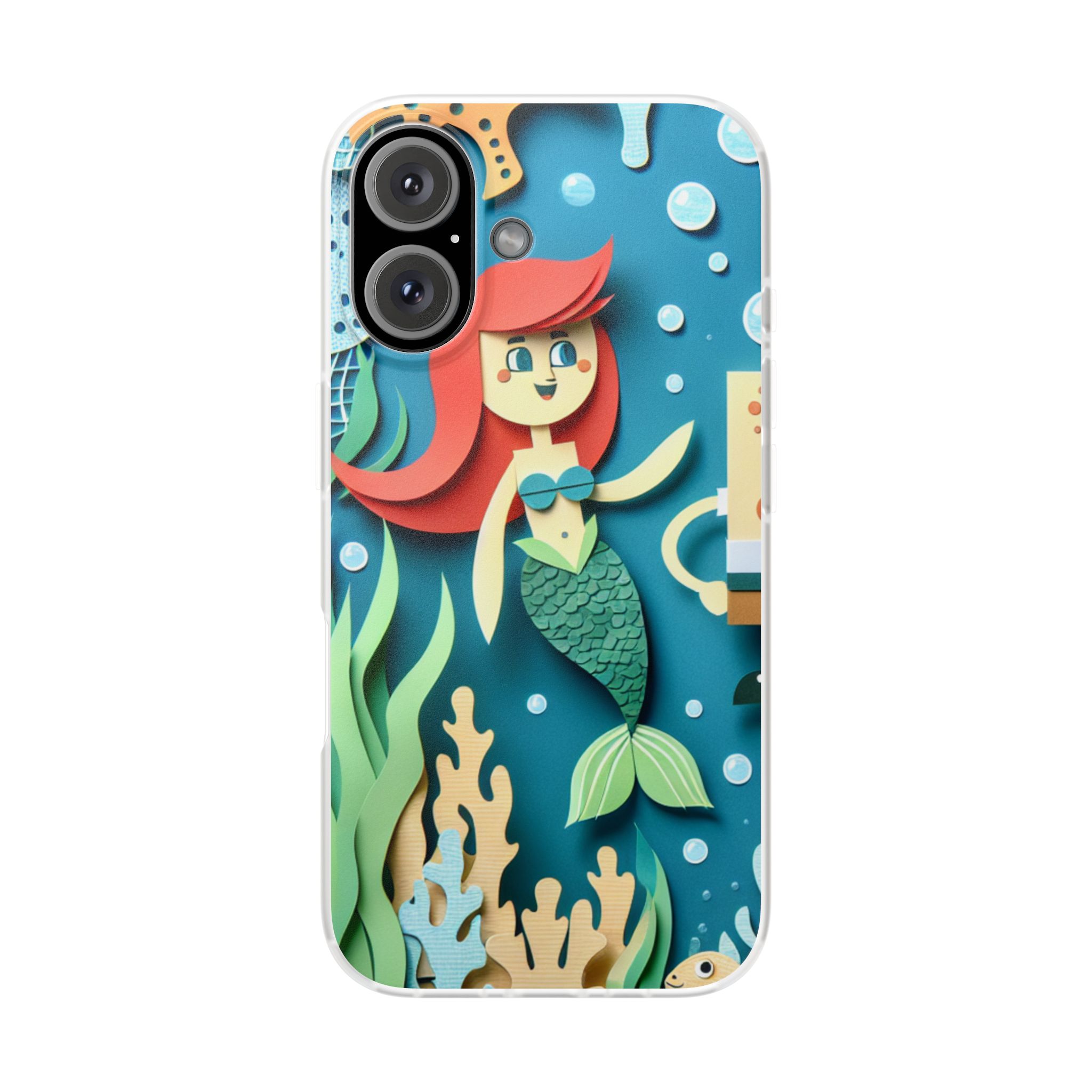 Animatic Underwater Trendy Resistant Flexi Phone Back Case - Image 4