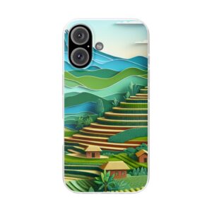 Hill Station Farming Trendy Resistant Flexi Phone Back Case