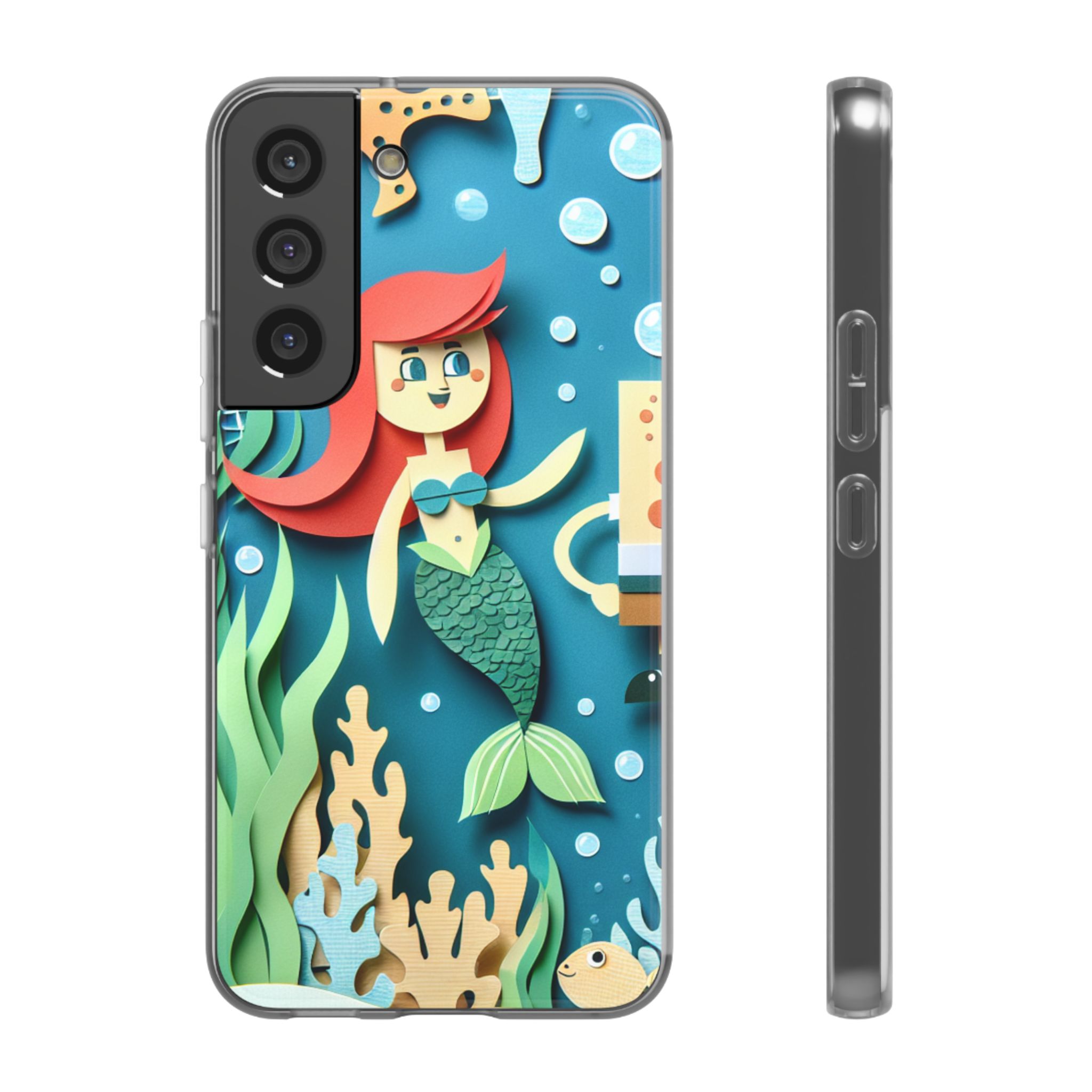 Animatic Underwater Trendy Resistant Flexi Phone Back Case - Image 7