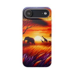 Wildlife & Nature Trendy Resistant Flexi Phone Back Case