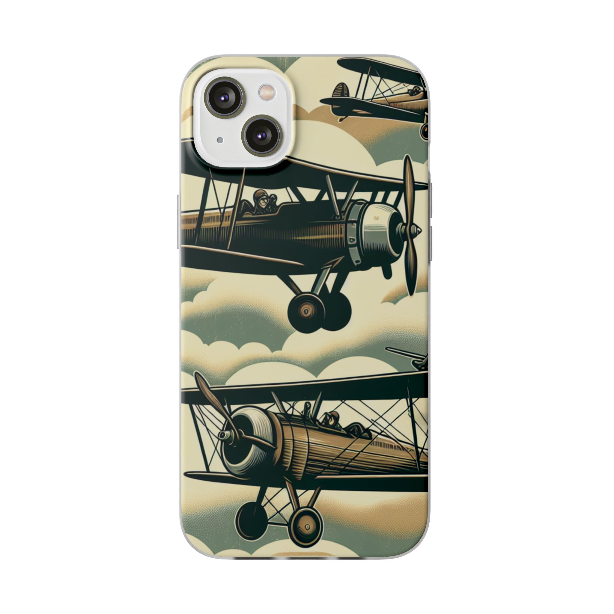 Great Flying Adventure Trendy Resistant Flexi Phone Back Case - Image 8