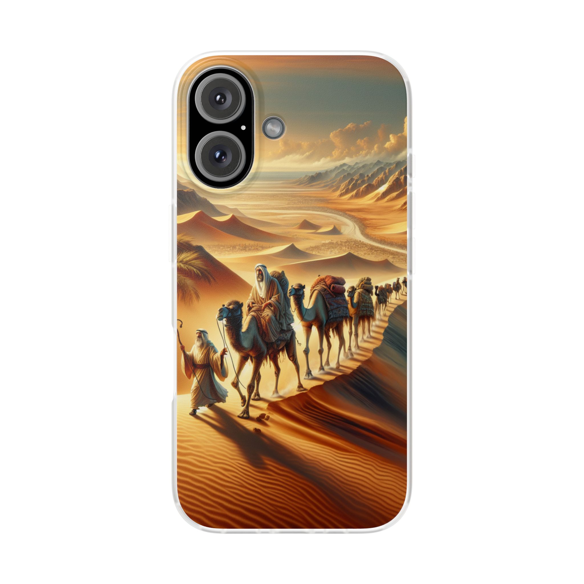 Desert Journey Trendy Resistant Flexi Phone Back Case
