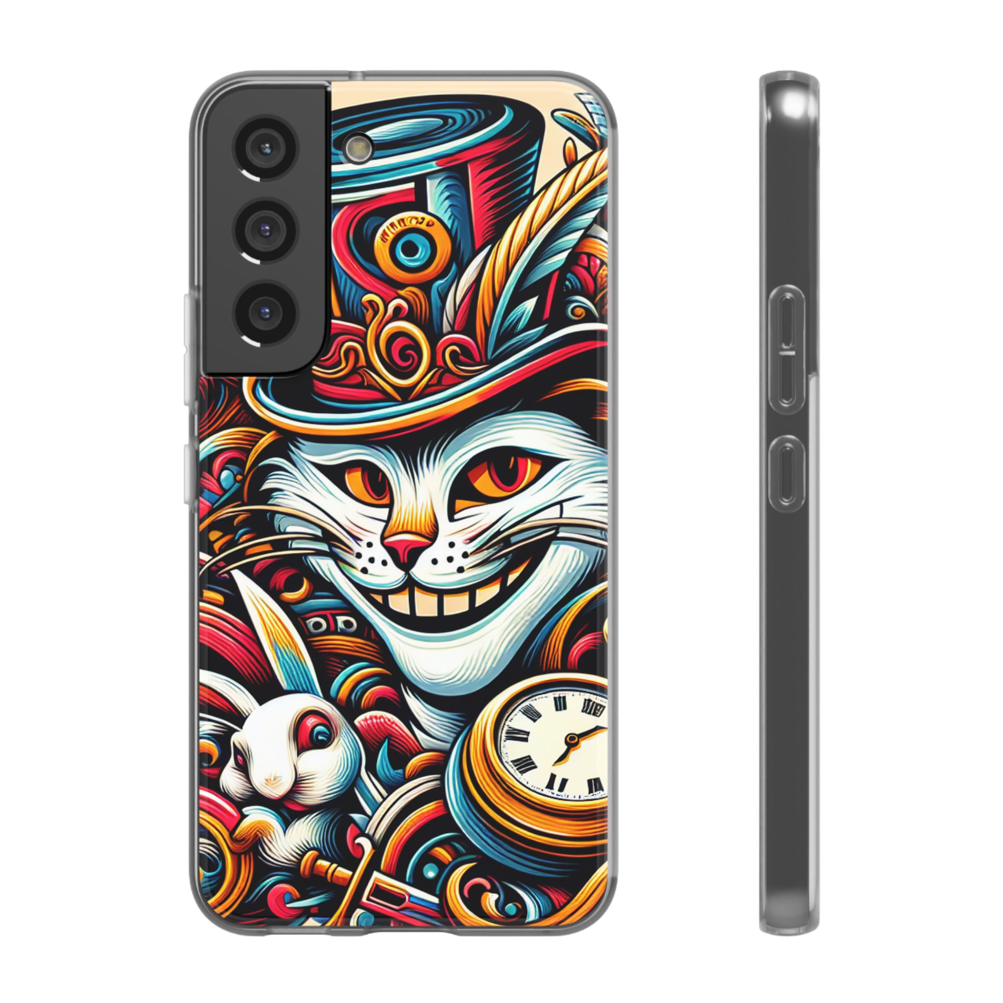 Cat And Mouse Popular Resistant Flexi Phone Back Case - Image 5