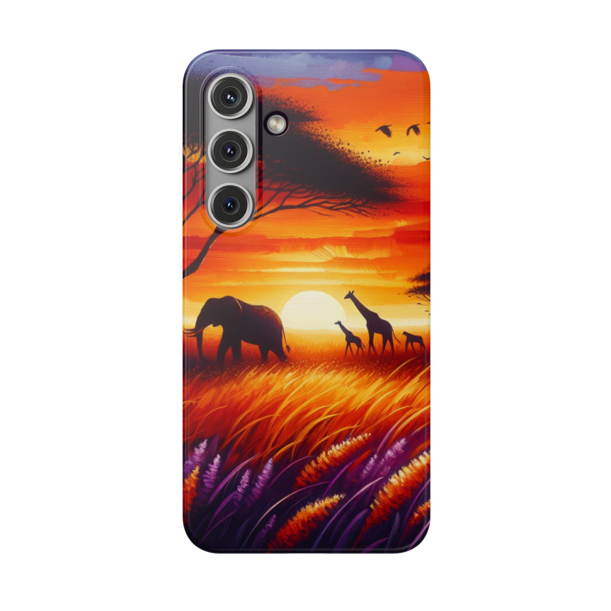 Wildlife & Nature Trendy Resistant Flexi Phone Back Case - Image 9