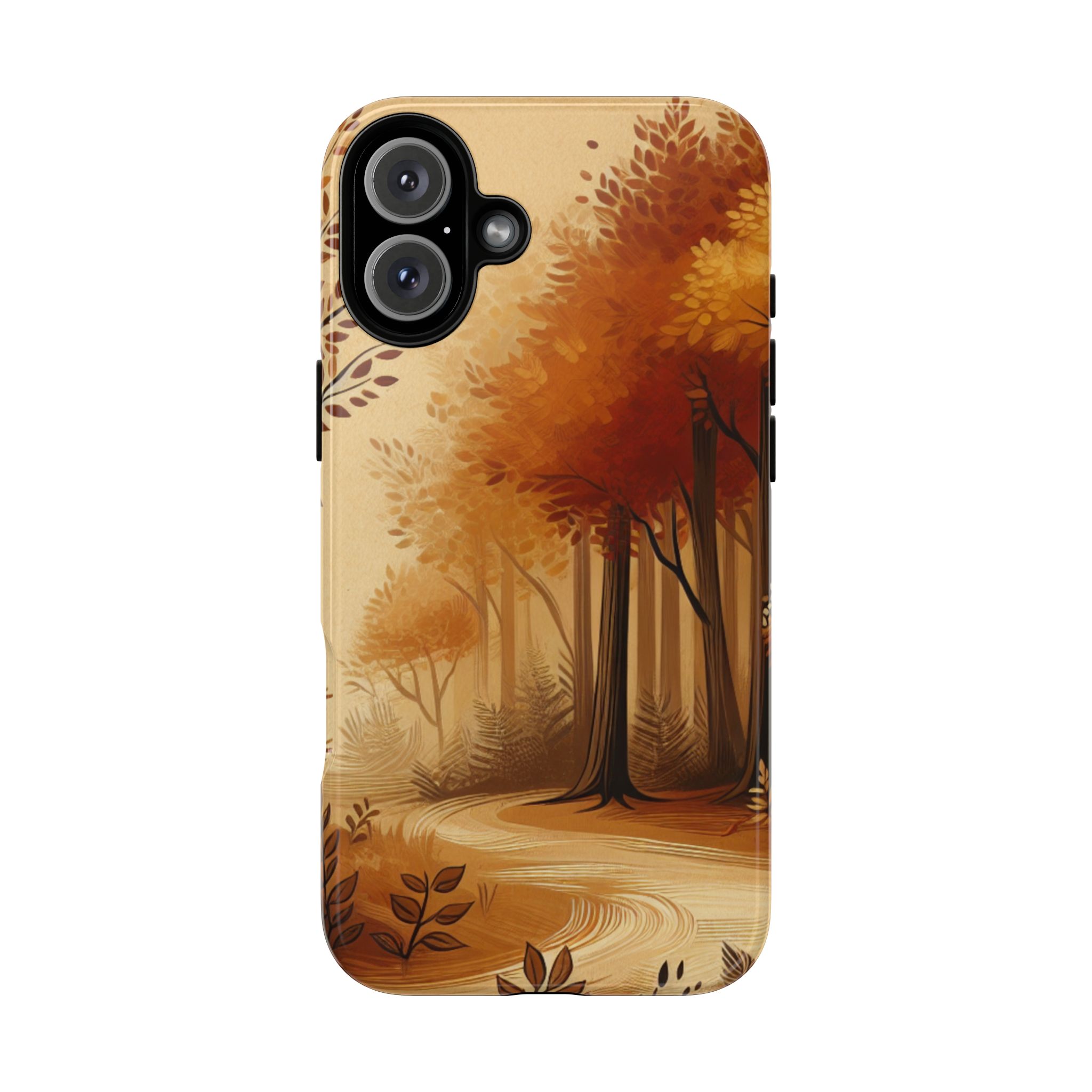 Green Life In Jungle Trendy Popular Sleek Resistant Tough Phone Case - Image 5