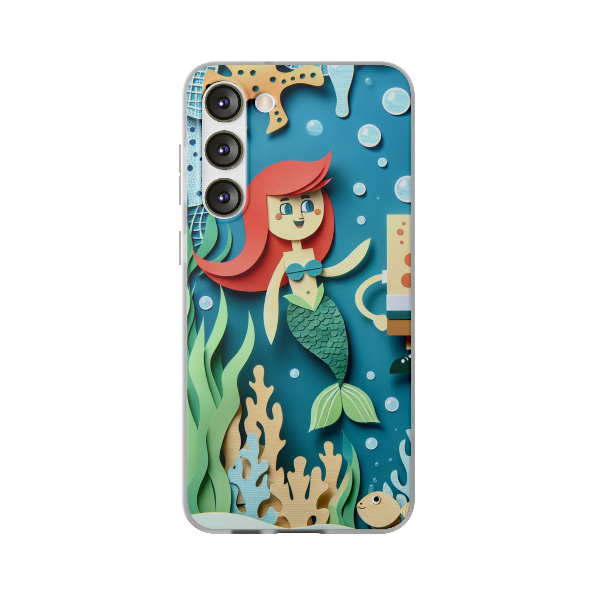 Animatic Underwater Trendy Resistant Flexi Phone Back Case