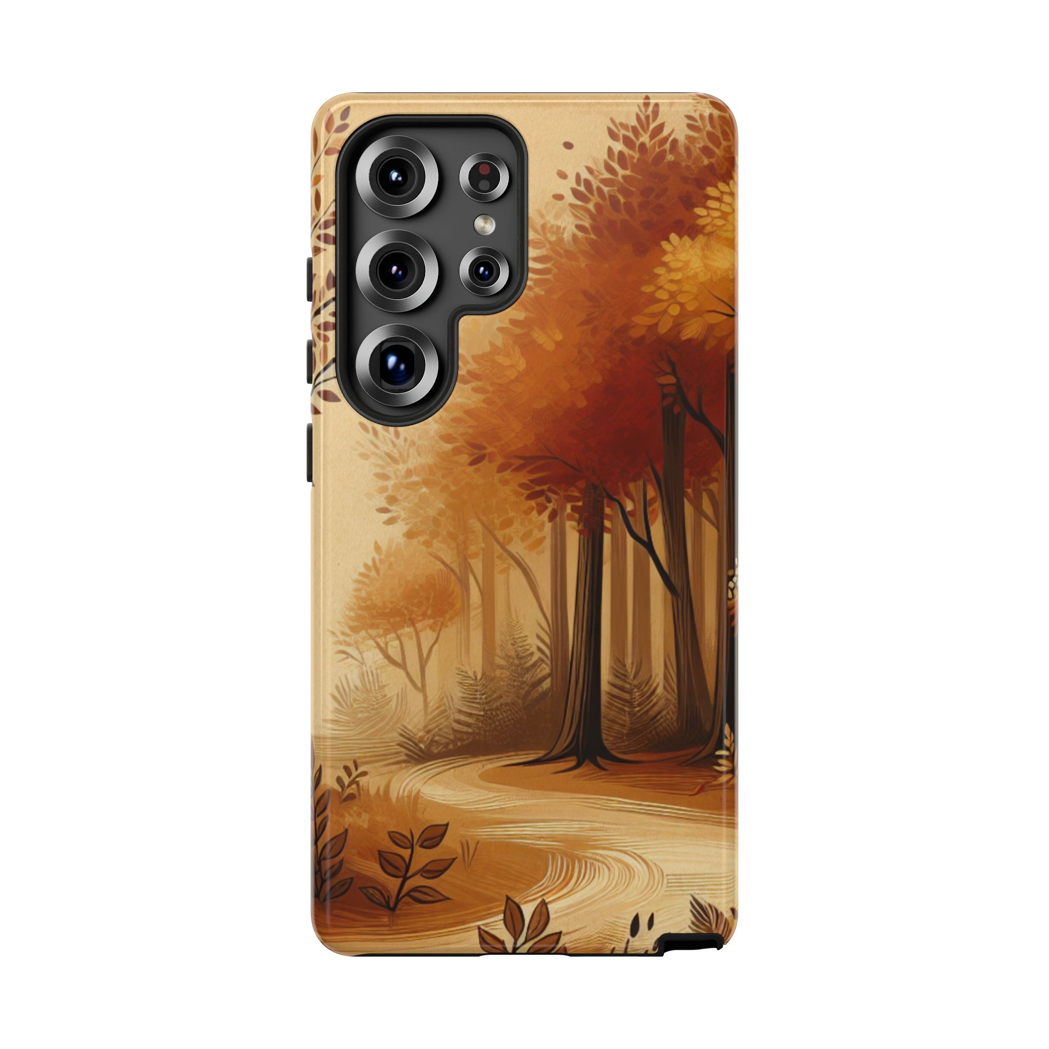 Green Life In Jungle Trendy Popular Sleek Resistant Tough Phone Case - Image 3