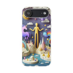 Candy World Trendy Resistant Flexi Phone Back Case