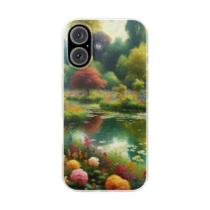 Blossoming Garden Trendy Resistant Flexi Phone Back Case