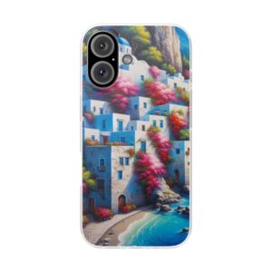 City In The Seashore Trendy Resistant Flexi Phone Back Case
